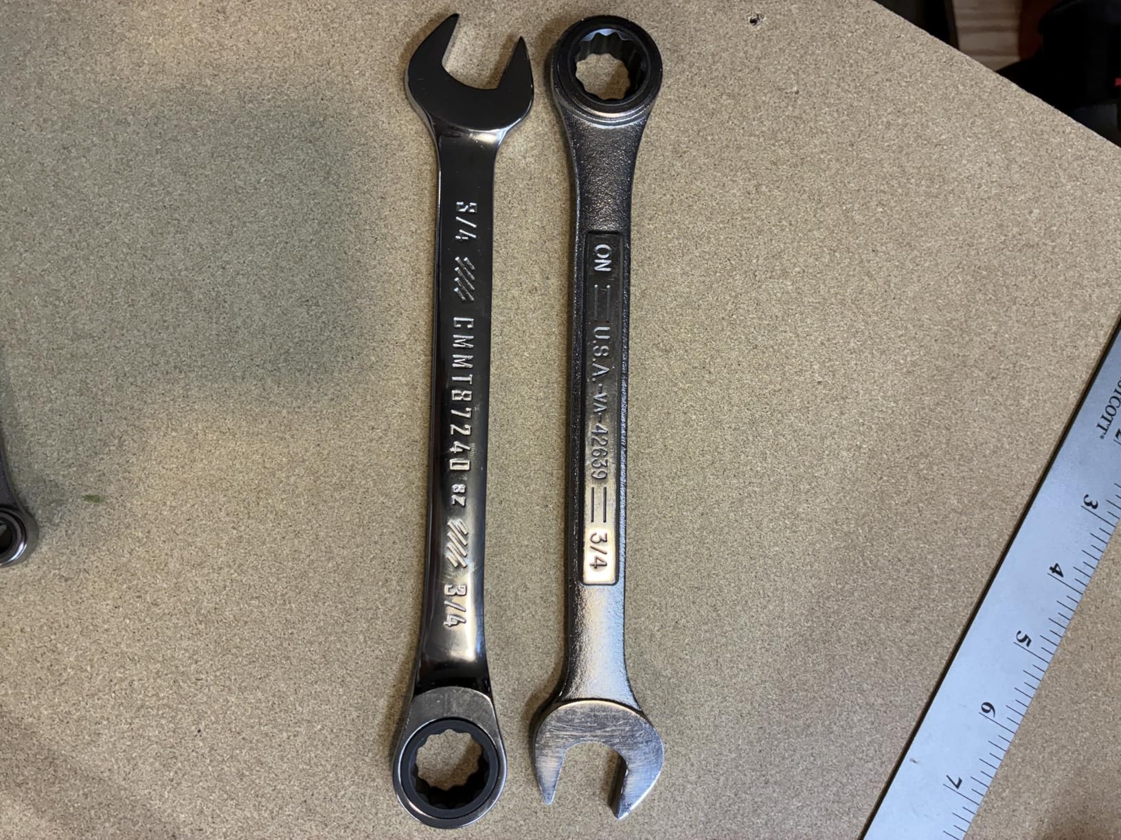 CRAFTSMAN Ratchet Wrenches Set, 20 Pc, 90 Tooth SAE/Metric Ratcheting Wrench Set with Case, 4 Degree Arc Swing (CMMT87220) customer photo 2