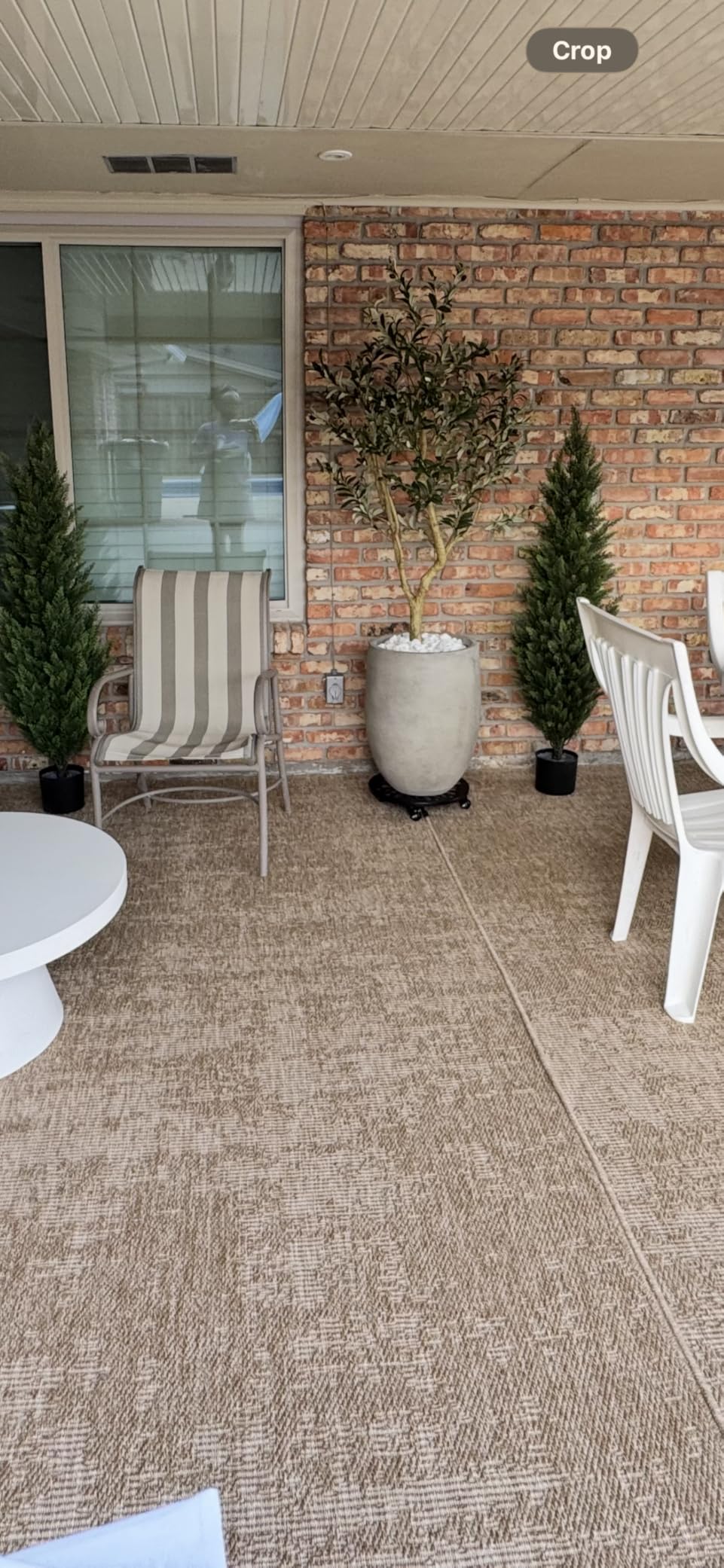 CAMILSON Easy Jute Rug 9x12, Indoor Outdoor Natural Color Fiber Area Rugs for Living Room Patio and Kitchen Rug, Sisal Boho Woven Design, Easy-Cleaning, Washable Outside Carpet Alfombras (9 x 12) customer photo 1
