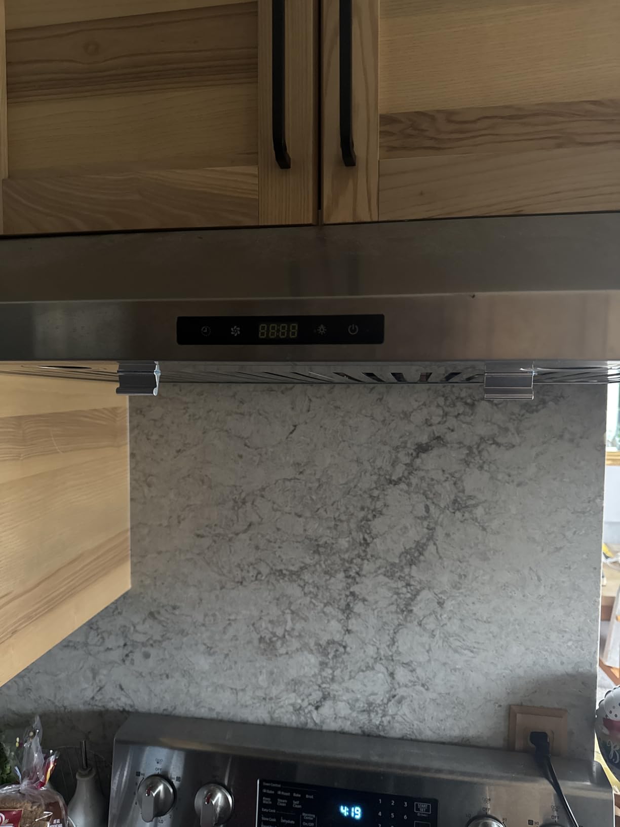 Empava Ductless/Ducted Range Hood Under Cabinet 30 Inch, Touch Control, 300 CFM Plug in, Stainless Steel customer photo 1