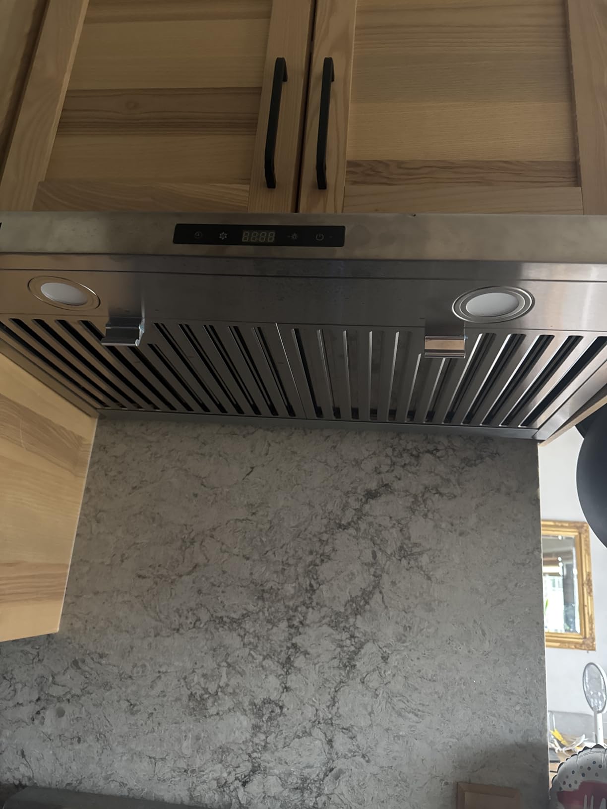 Empava Ductless/Ducted Range Hood Under Cabinet 30 Inch, Touch Control, 300 CFM Plug in, Stainless Steel customer photo 2
