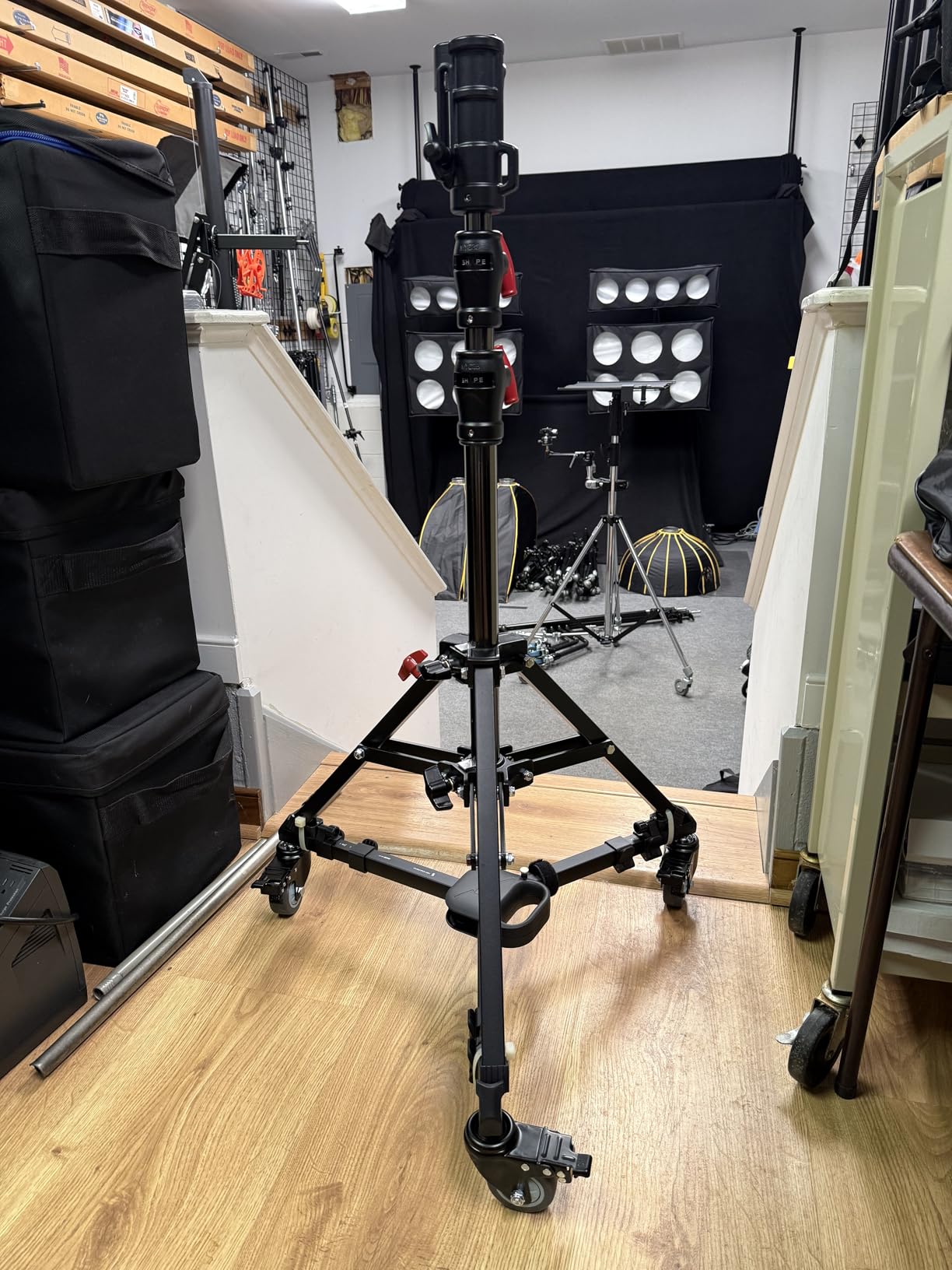 SmallRig Quick-Lock Photography Heavy Duty Tripod Dolly, 3