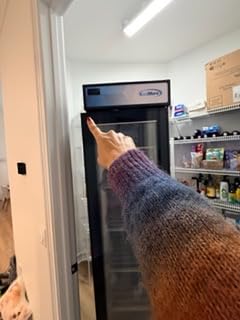 KoolMore 17 in. Slim Commercial Merchandiser Freezer with Manual Defrost, 6.5 Cu. Ft. Capacity, ETL Listed in Black (KM-MDF-17S) customer photo 2