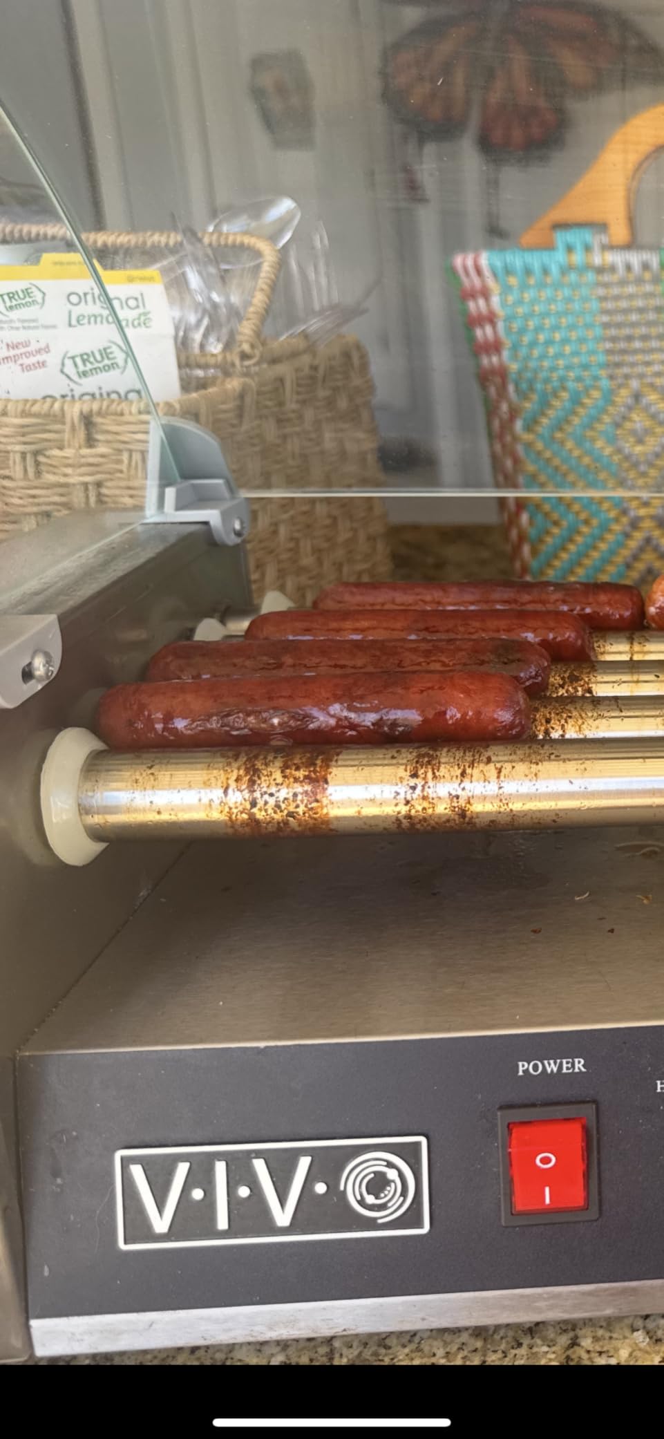 VIVO Electric 30 Hot Dog 11 Roller Grill Warmer, Stainless Steel, Commercial and Household 1400W Machine with Cover, HOTDG-V211 customer photo 1