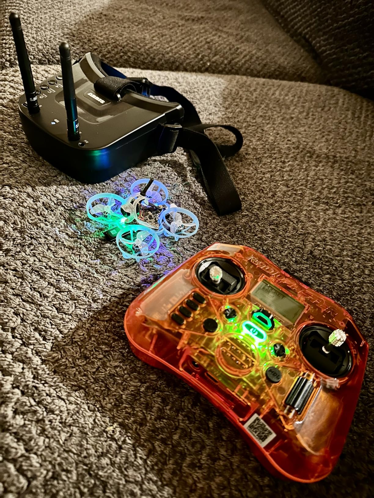 BETAFPV ELRS V3 Air65 Brushless Whoop Quadcopter, Ultralight 1S 65mm Micro Whoop Drone with C03 FPV Camera, G473 5IN1 Air Brushless FC 0702SE II 27000KV Motors for FPV Racing Indoor & Outdoor customer photo 2