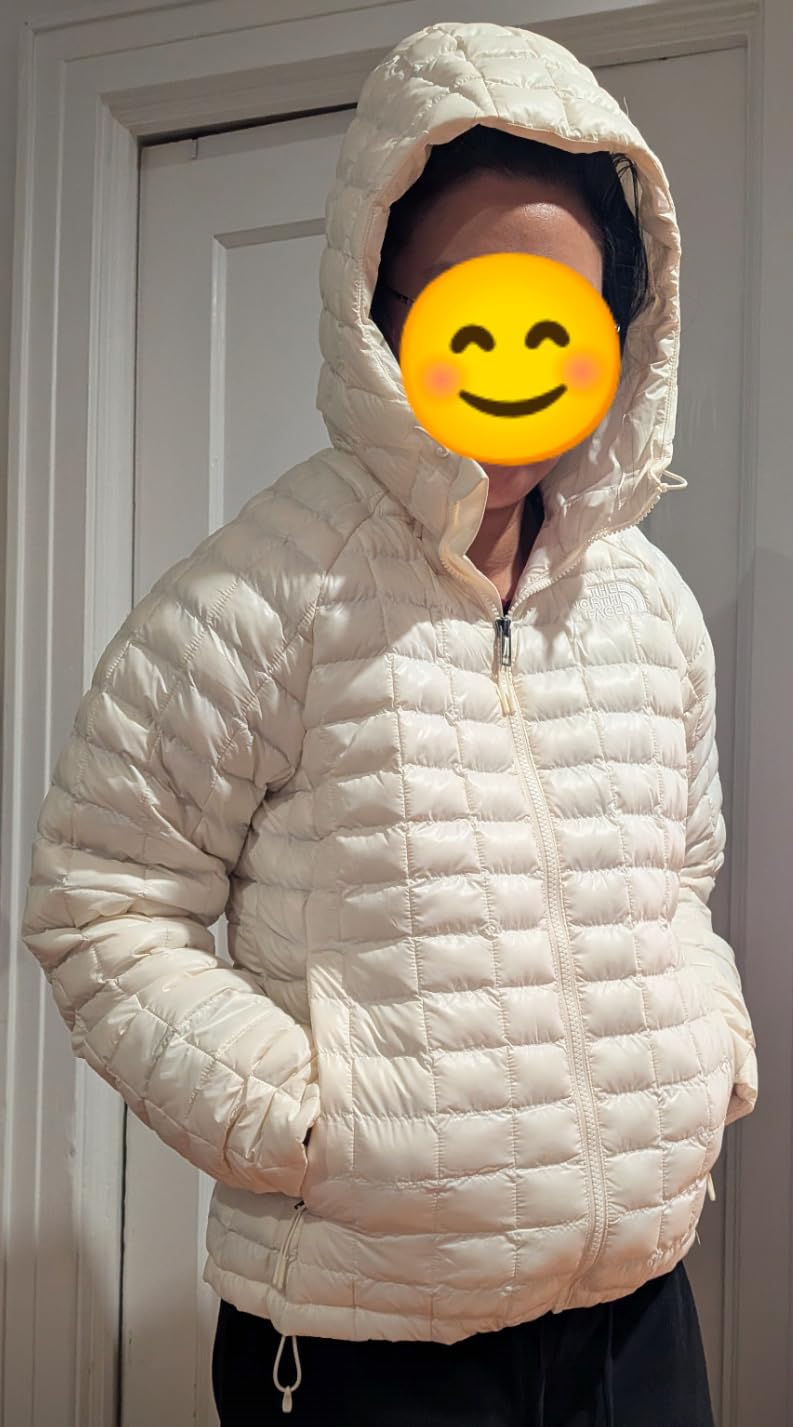 The North Face Women's ThermoBall Hooded Jacket | High Loft Insulation, Wind & Water Resistant, Adjustable Hood & Zip Pockets customer photo 2