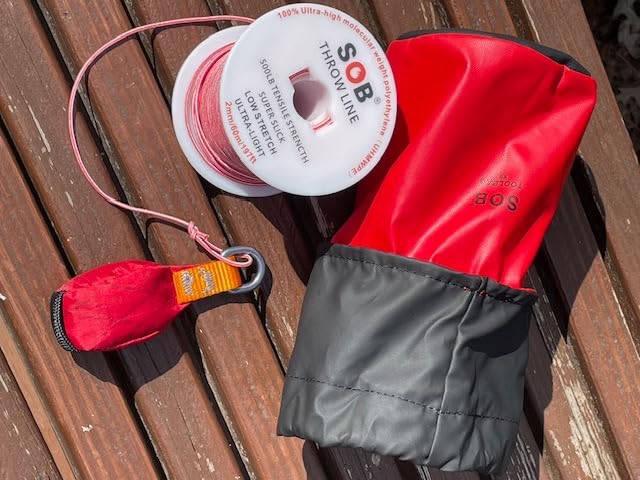 SOB Arborist Throw Line Kit with Slick Rope 197FT, Throw Weight, Reflective Storage Bag, Suit for Tree Cutting, Camping, Trimming, Hanging Swing customer photo 2