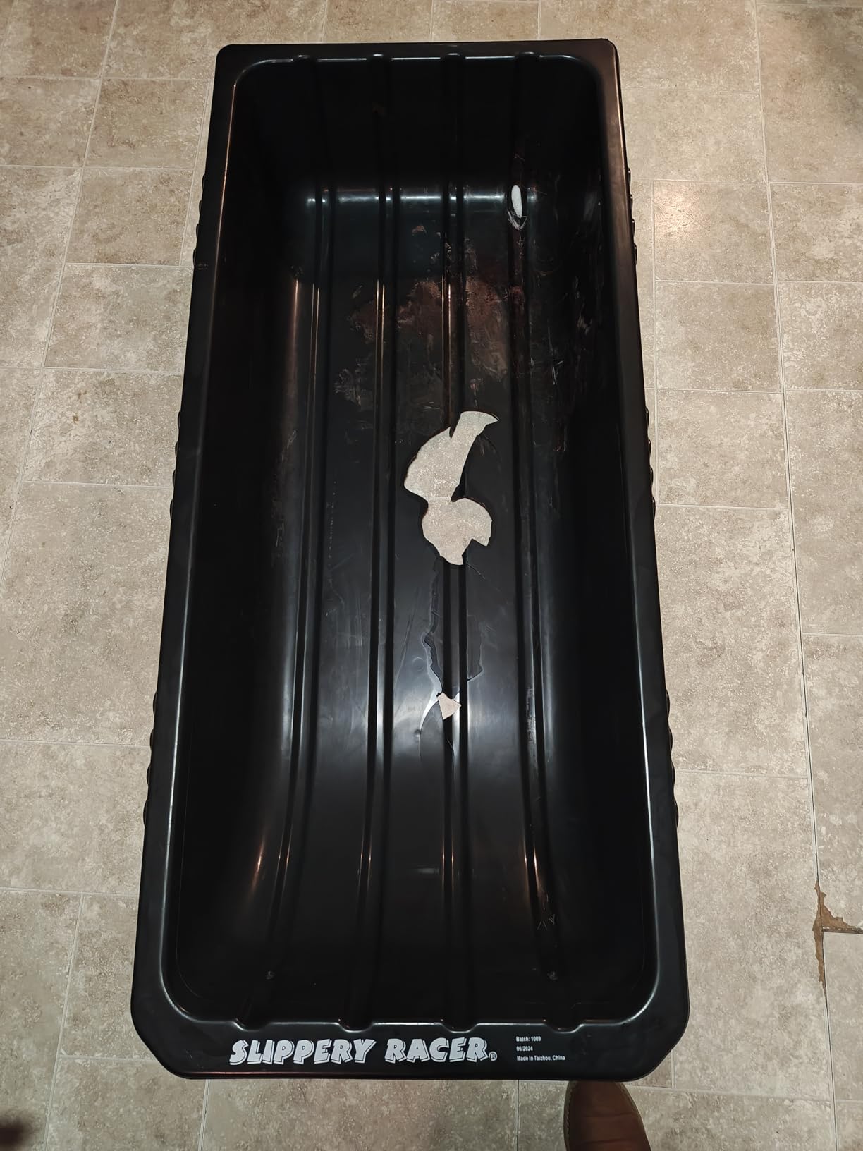 Slippery Racer Heavy Duty Durable Multi Purpose Utility Sled for Hauling, Supplies, Equipment, Gear, Hunting, Ice Fishing and Wood customer photo 2