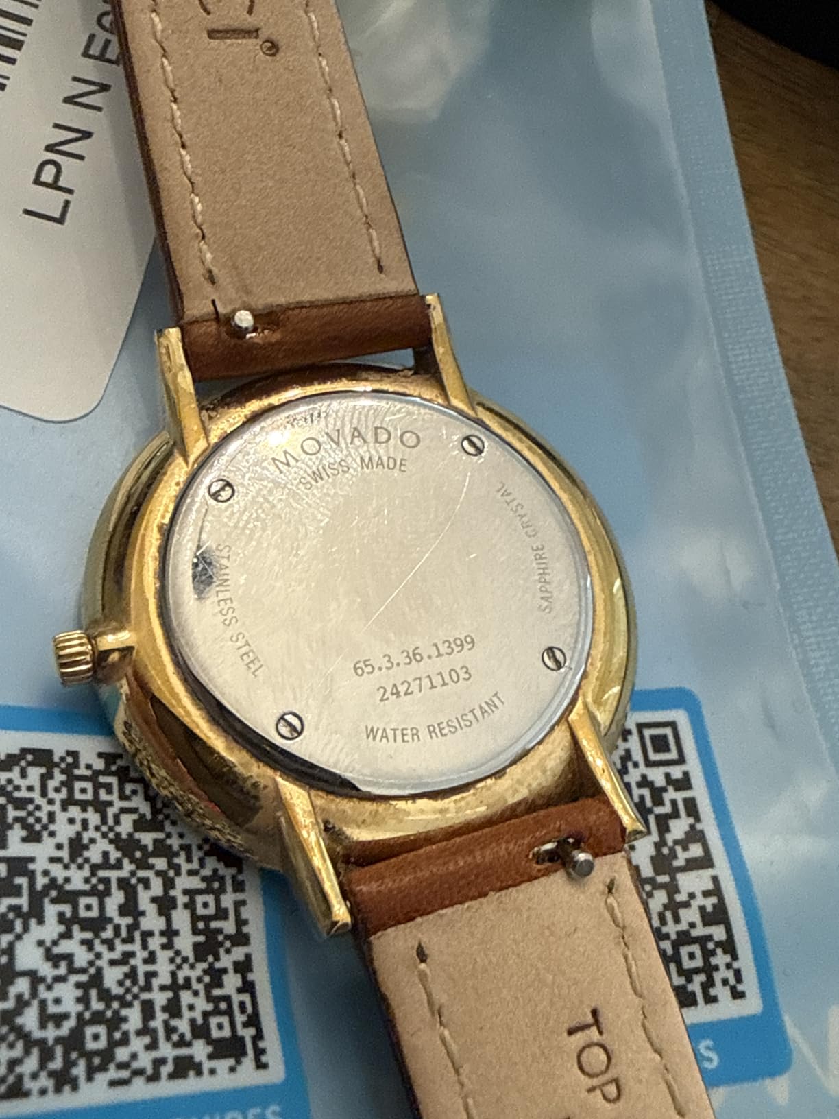 WOCCI Quick Release Watch Band, Distressed Genuine Leather, Stainless Steel Buckle, Strap Width 18mm 19mm 20mm 22mm 24mm customer photo 1
