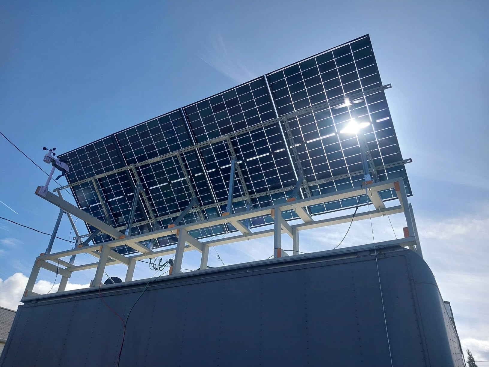ECO-WORTHY Solar Ground Mount Adjustable Solar Panel Mounting Brackets System for 5pcs 400W/6pcs 300W/8pcs 200W Solar Panels, Ideal for Large - Scale Installations,Sites,Sheds and Farms Ground Mount customer photo 1