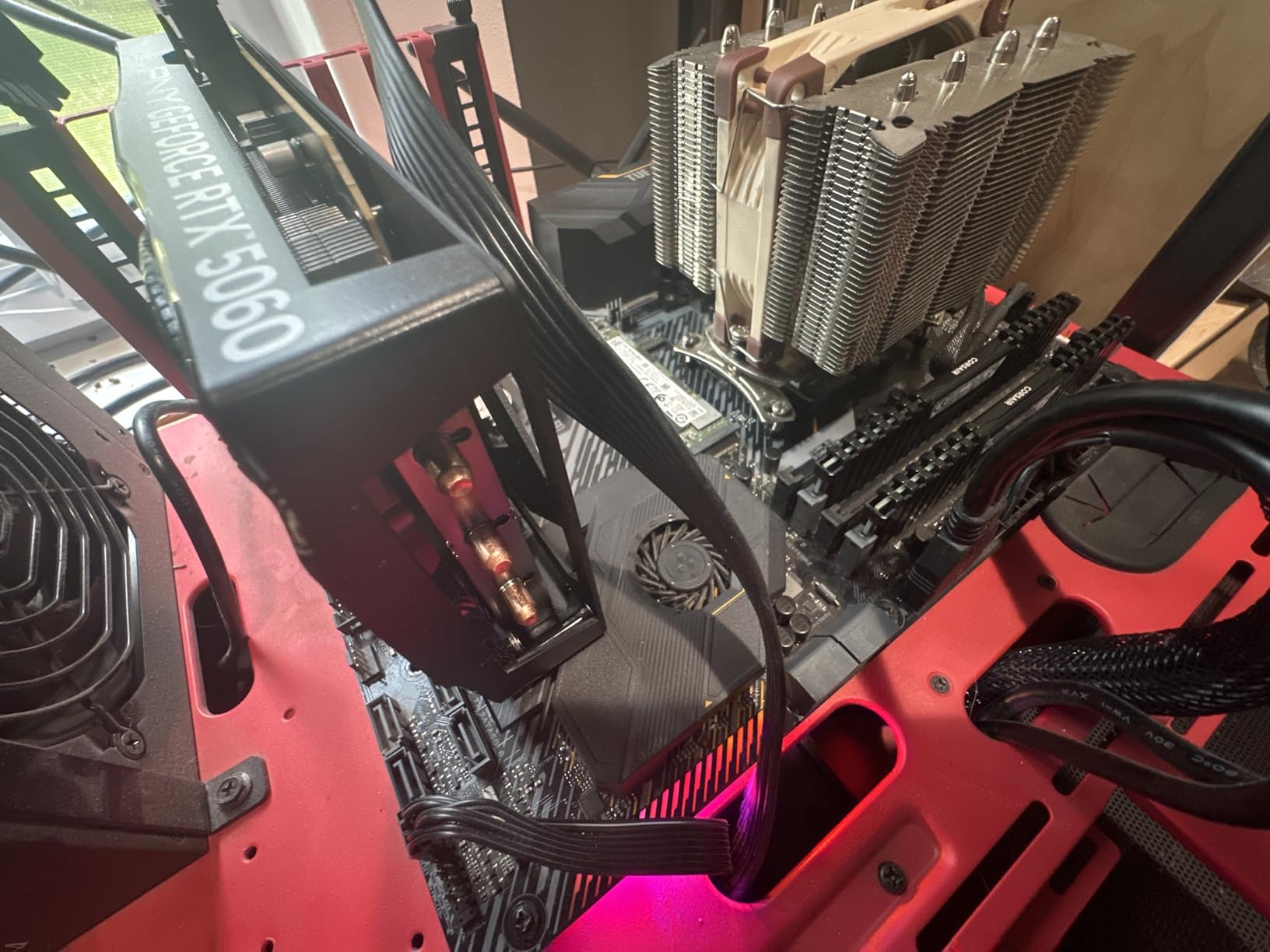 PNY NVIDIA GeForce RTX 5060 OC Dual Fan Graphics Card (8GB GDDR7, 128-bit, SFF-Ready, PCIe 5.0, DLSS 4) customer photo 2