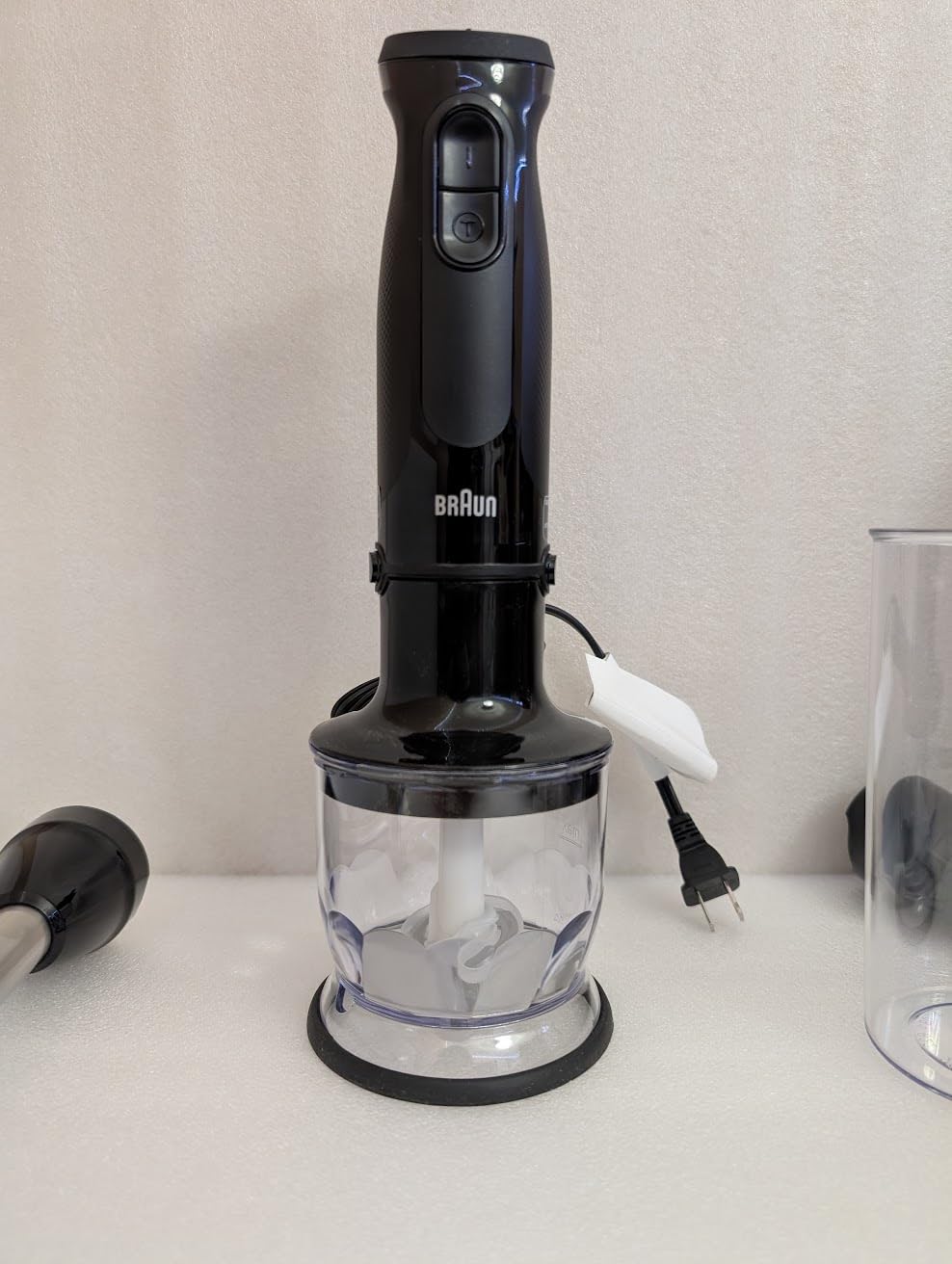 Braun MQ50202M MultiQuick Vario 5 Handheld Blender - 21-Speed Stick with Turbo Boost, Stainless Steel Blades, EasyClick System, 500W, Chopper, Whisk, Masher - Immersion Blender for Smoothies customer photo 2