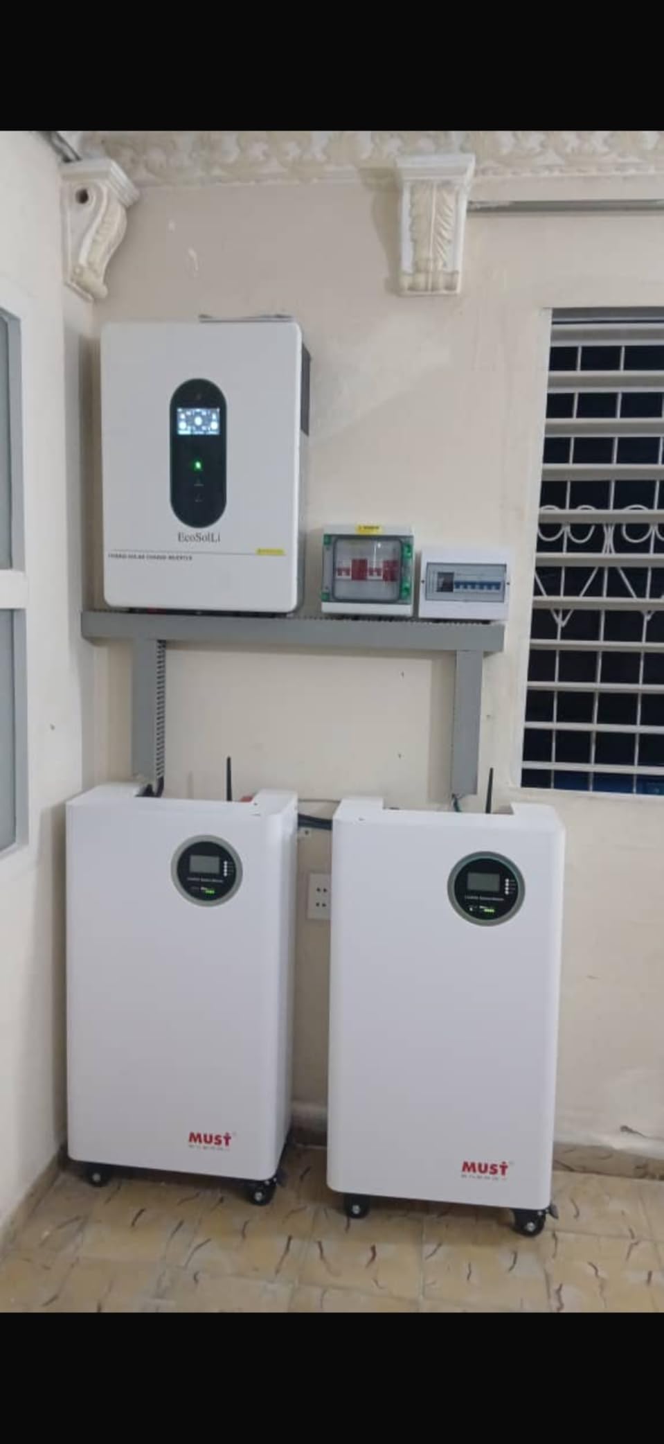 12000W Hybrid Inverter, 48V Split Phase Solar Inverter with WiFi, 120V/240V AC Input/Output (settable), Built-in 2 MPPT Solar Controllers, Max. 6 Parallel for Home, RVs, Lead Acid/Li, UL1741 customer photo 1
