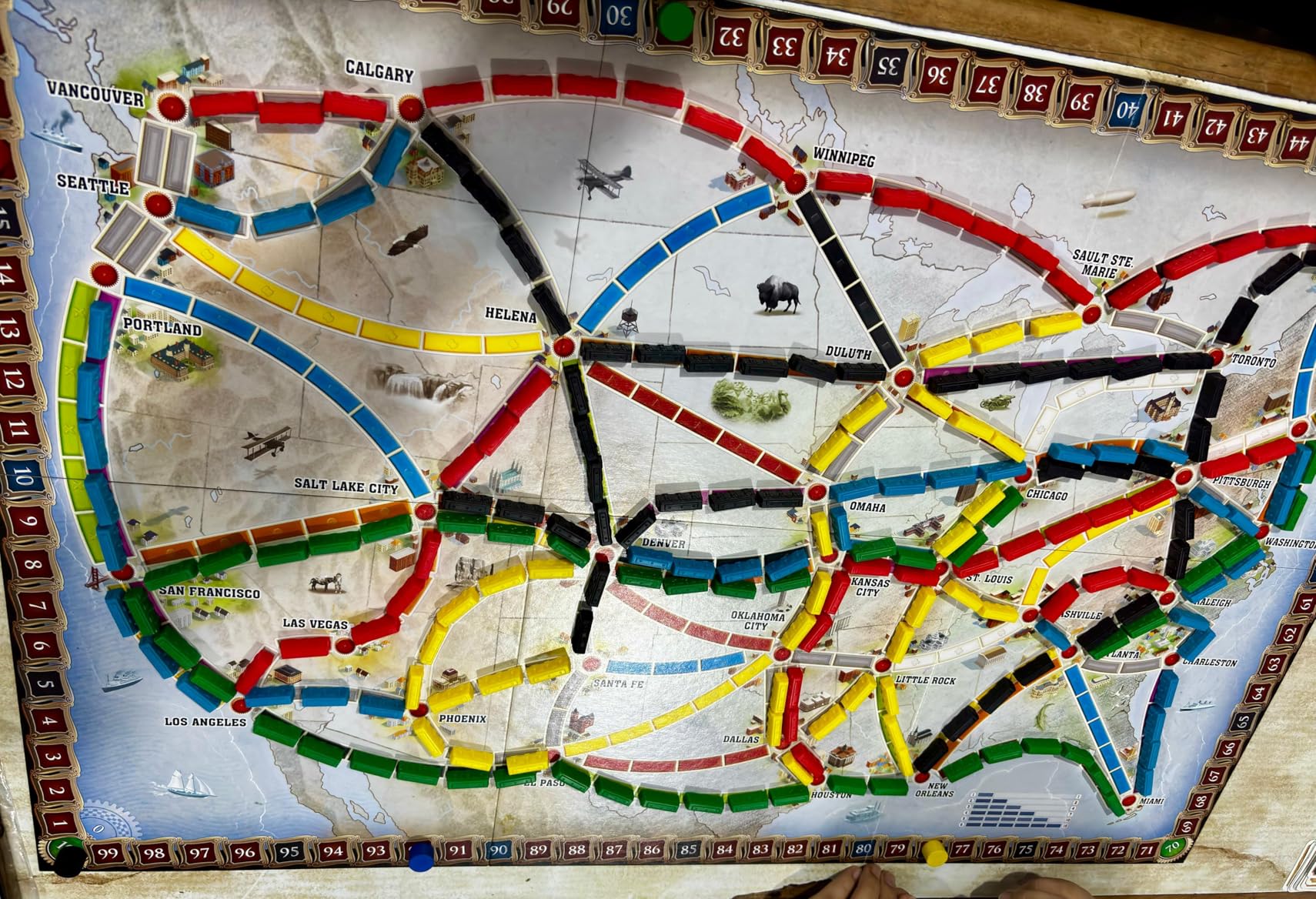 Asmodee Ticket to Ride Board Game (2025 Refresh) - A Cross-Country Train Adventure for Friends and Family customer photo 1