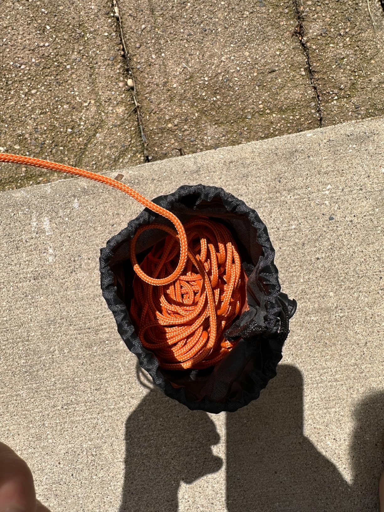Arborist Throw Line Kit - Ultra Slick 166ft Polyester Rope with 11Oz Weight Throw Bag Low High Limb Throwing Adults Forestry Tree Trimming Cutting Gear customer photo 1