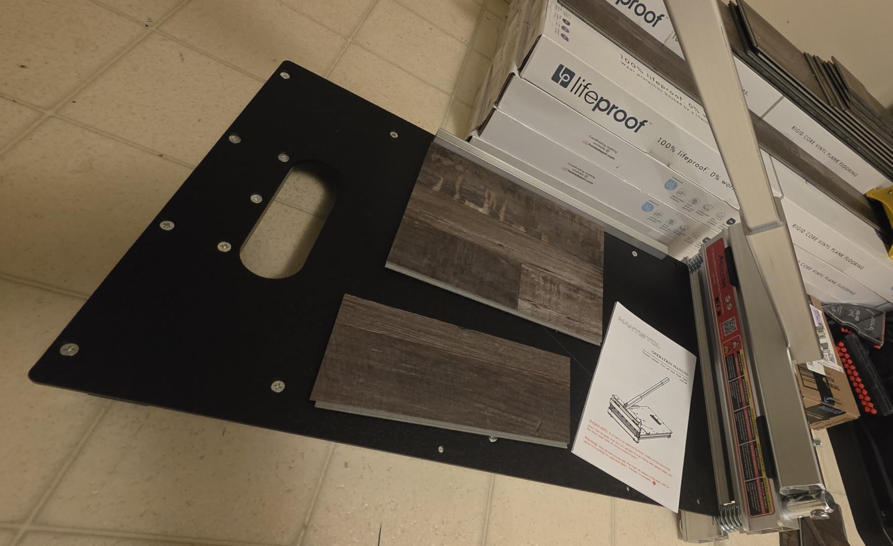 Heavy Duty Laminate/Vinyl Plank Cutter 13