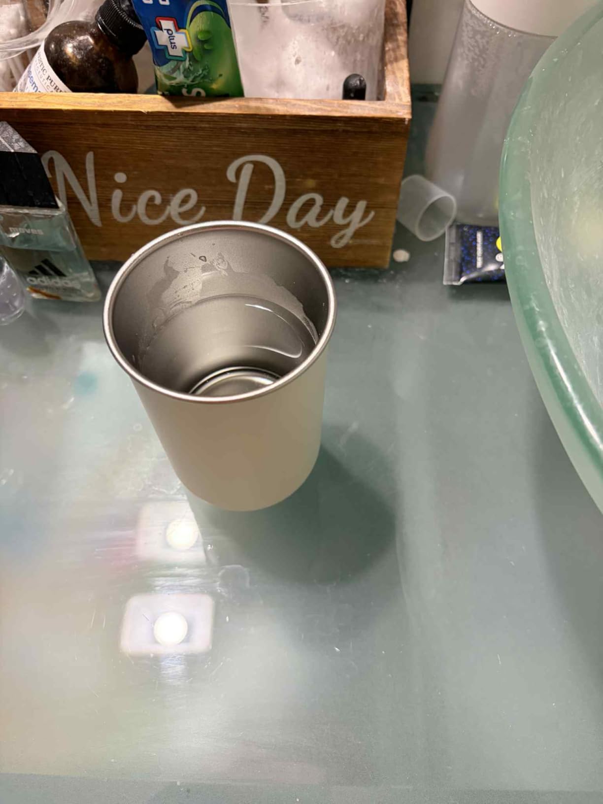 Ozone Water Cup personal care station11oz ozone generator water cup convert tap water into hydrogen rich & for refreshing oral flushing to enhance your daily health habits. customer photo 1