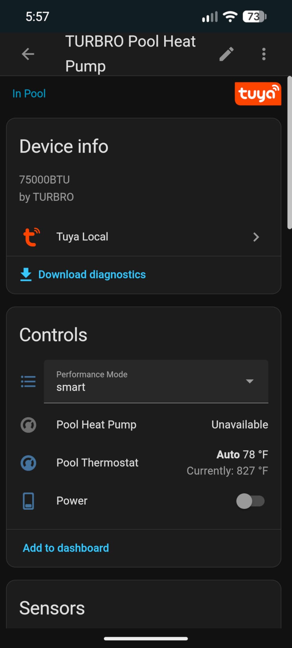 TURBRO 33,000 BTU Inverter Swimming Pool Heat Pump, Up to 10,000 Gallons, WiFi Control Electric Pool Heater for Above and Inground Pools, Heating and Cooling, Up to 15.8 COP, 110-120V, Beluga B33V customer photo 2