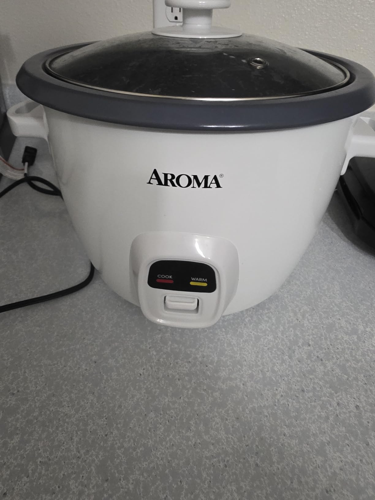 AROMA 6-Cup (Cooked) / 1.5Qt. Bonded Granite Rice & Grain Cooker, ARC-863NG customer photo 2