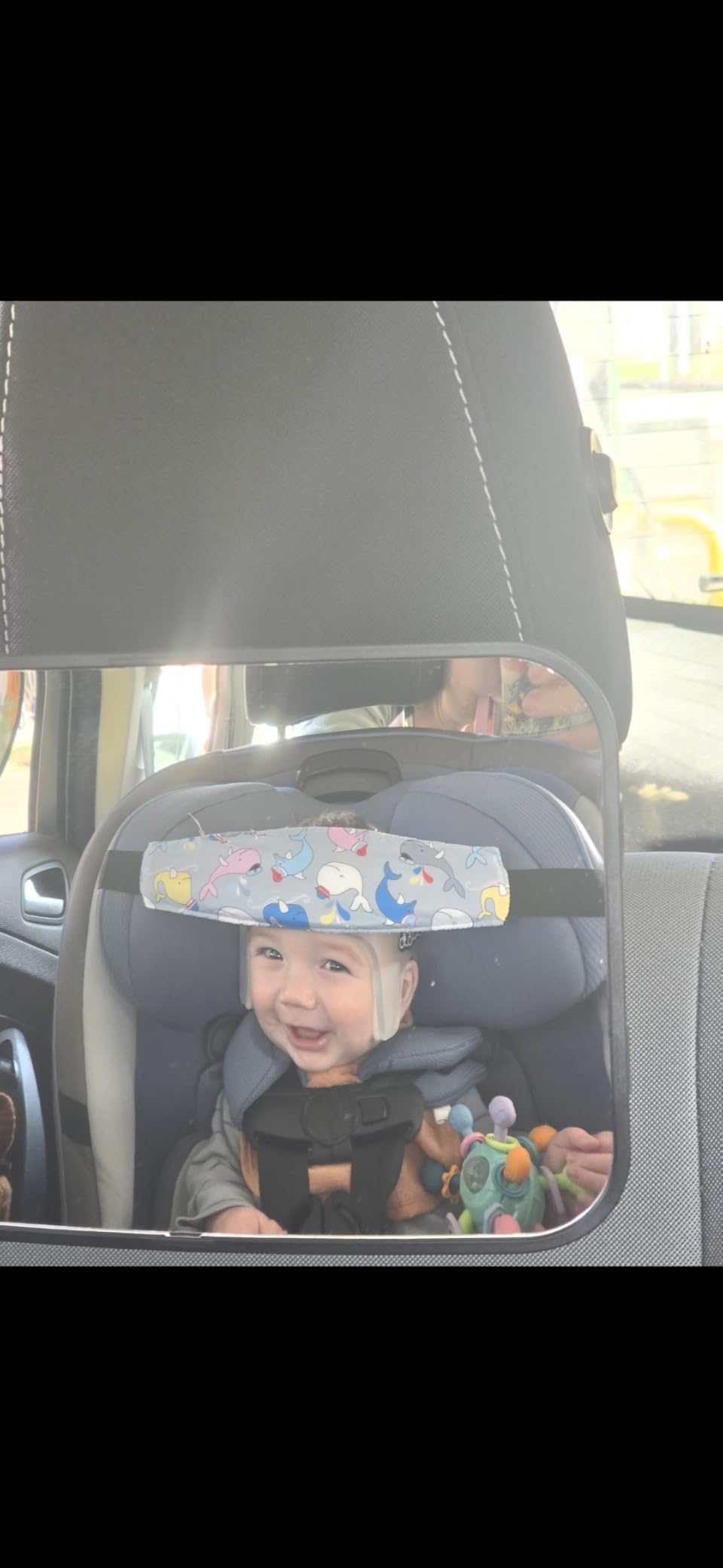 Safety 1st Grow and Go All-in-One Convertible Car Seat, Rear Facing, 5-40 lbs, Forward Facing (30-65 lbs), High Back Booster Seat 40-100 pounds, Alaskan Blue customer photo 2