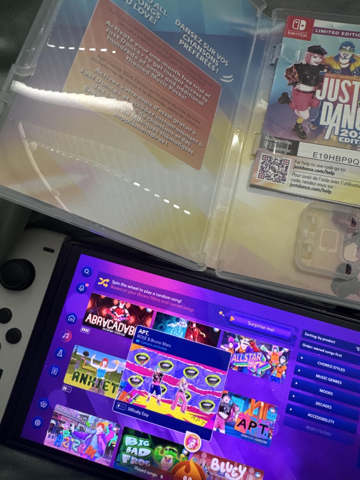 Just Dance 2026 Edition - Limited Edition, Nintendo Switch (Code in Box) customer photo 1