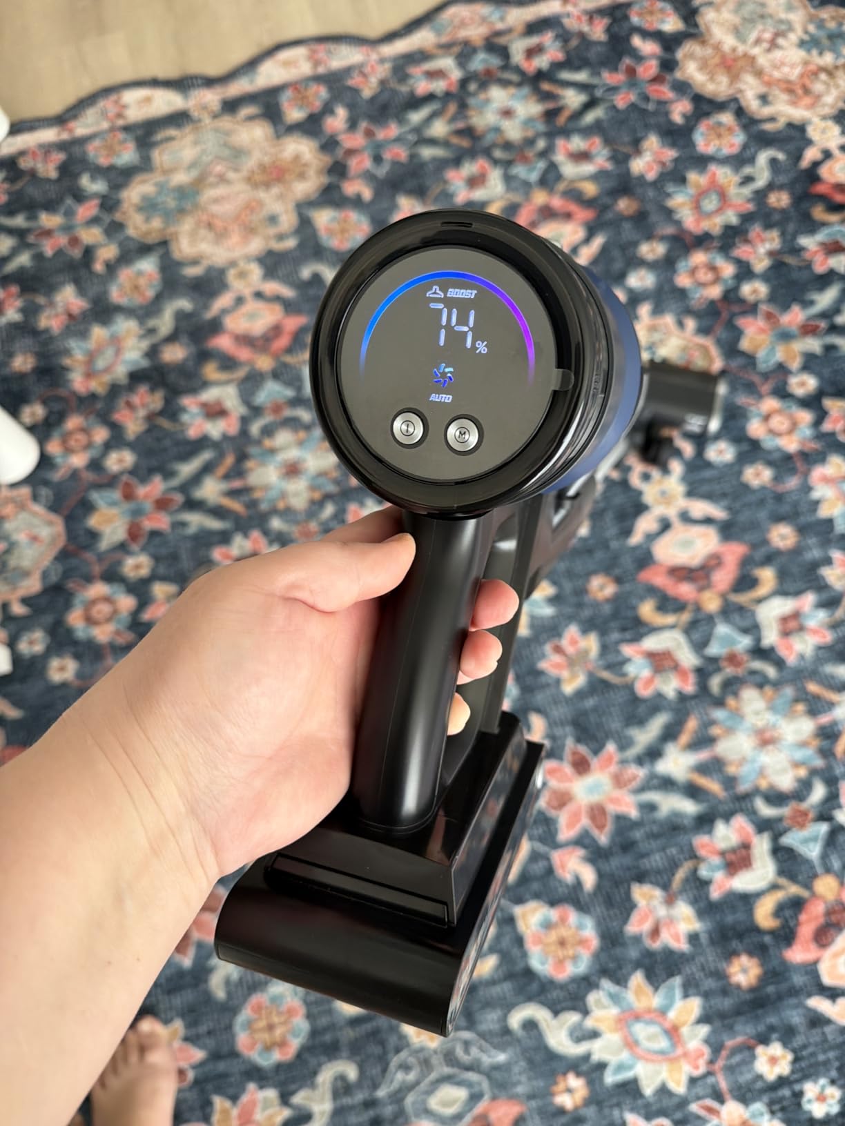 Eureka Cordless Vacuum Cleaner, Anti-Tangle Brushroll, Rechargeable Stick Vacuum, Lightweight for Carpet, Hard Floor, Pet Hair, NEC451BL customer photo 1