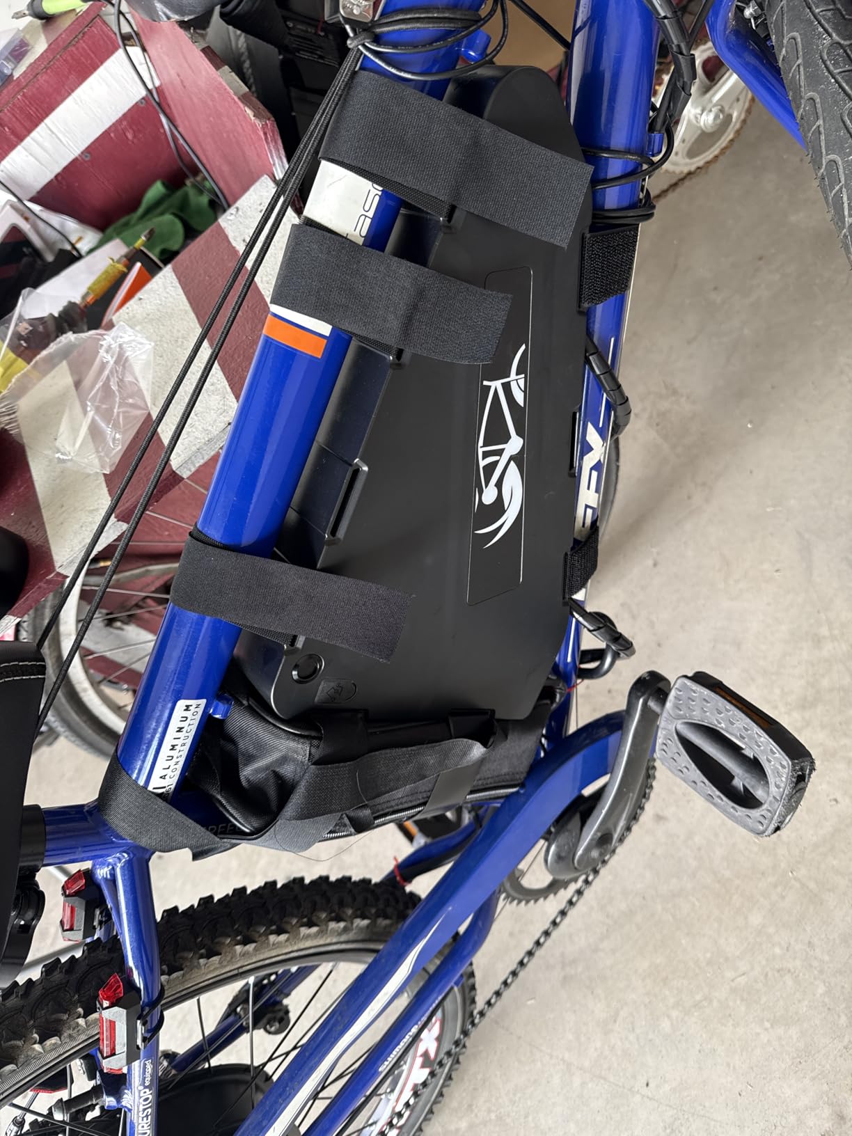72V Ebike Battery 20Ah Samsungcell Rechargeable Lithium Batteries with 4A Charger Triangle Electric Bike Battery Built-in 80A BMS for 2000-5000W Motor (72V 20Ah) customer photo 1