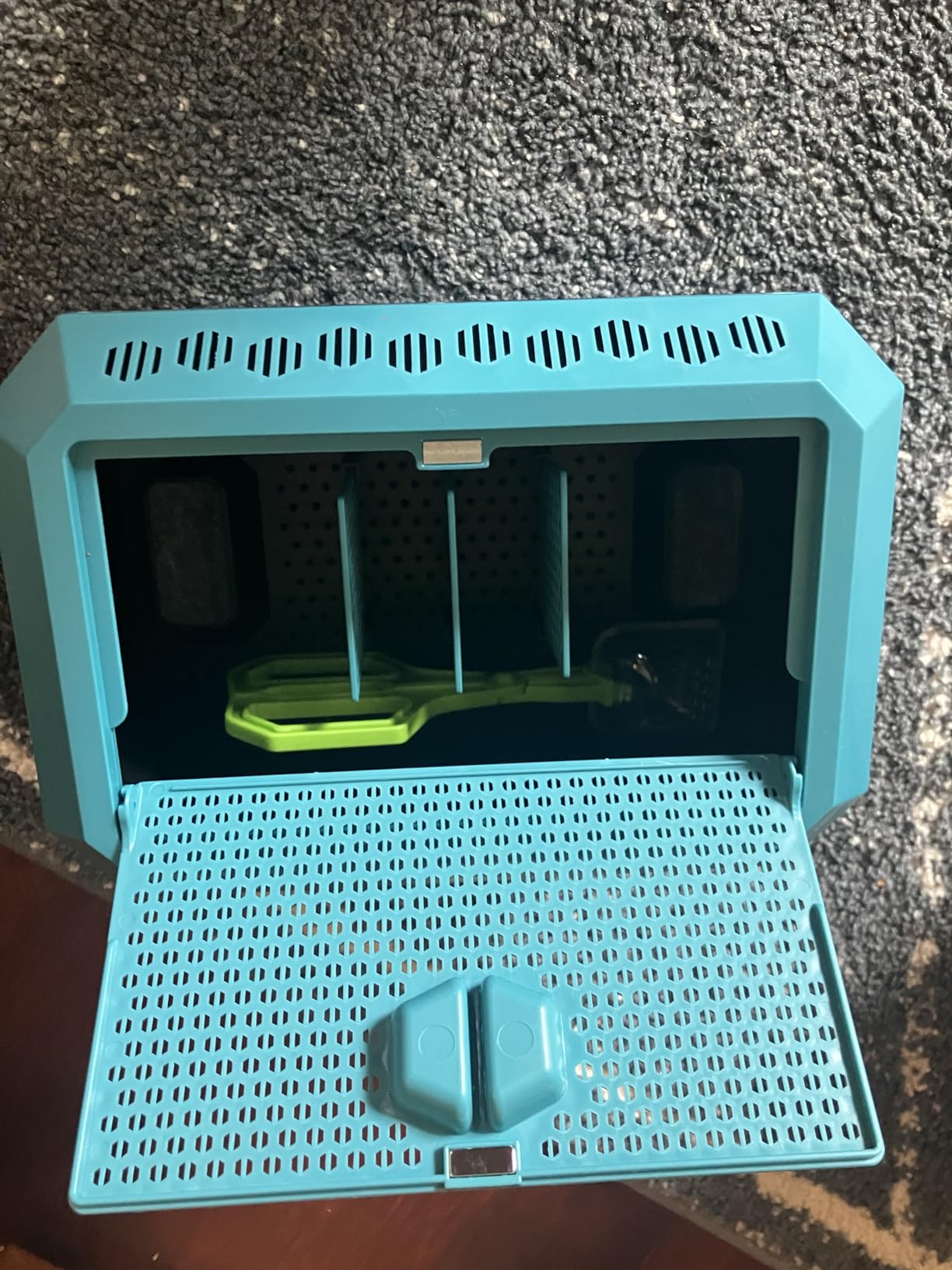 Breeding and Storage Container Kit for Dubia Roaches, Crickets, and Other Live Reptile Feeders with Secure Holding Box and Feeding Tongs - 9.25