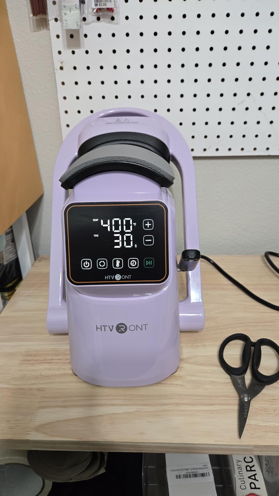 HTVRONT Auto Hat Press Machine - Hat Heat Press Machine with Precise Temp&Timer Control, Hat Heat Press Machine for Caps with 2 Platens, Compatible with DTF Film, Embroidery, Sublimation (Blue) customer photo 2