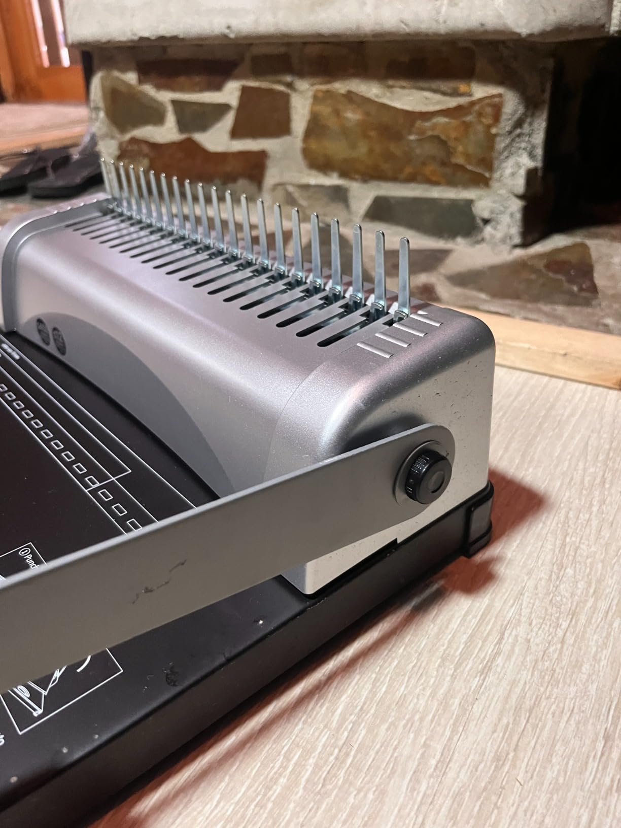 Cinch Binding Machine with Slide Ruler Compatible with Wire or Spiral Coils, Make Professional Thick Books, Notebooks, Calendars and More customer photo 2