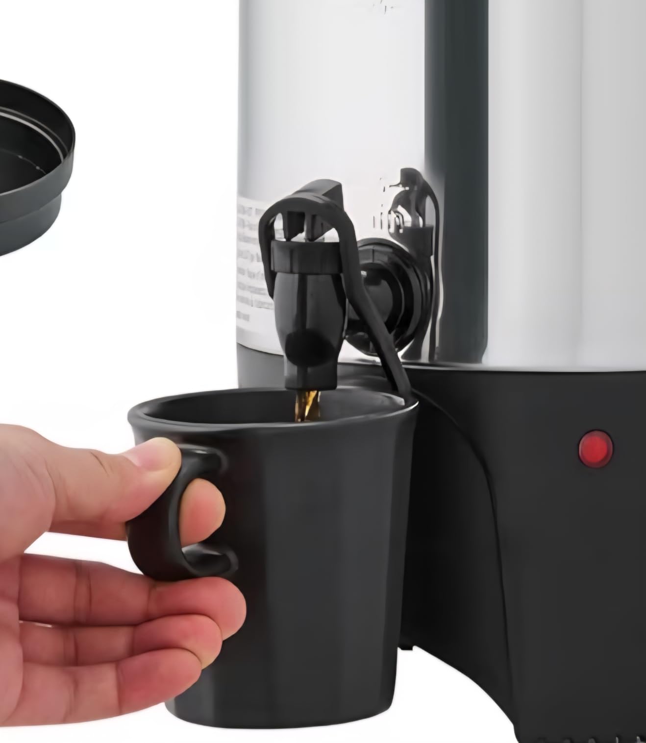 VEVOR Commercial Coffee Urn, 60 Cup 9 L Hot Beverage Dispenser with Dripless Faucet, Quick-Brewing Stainless Steel Large Commercial Coffee Maker, for Catering, Business, Party, Church & Restaurant customer photo 1