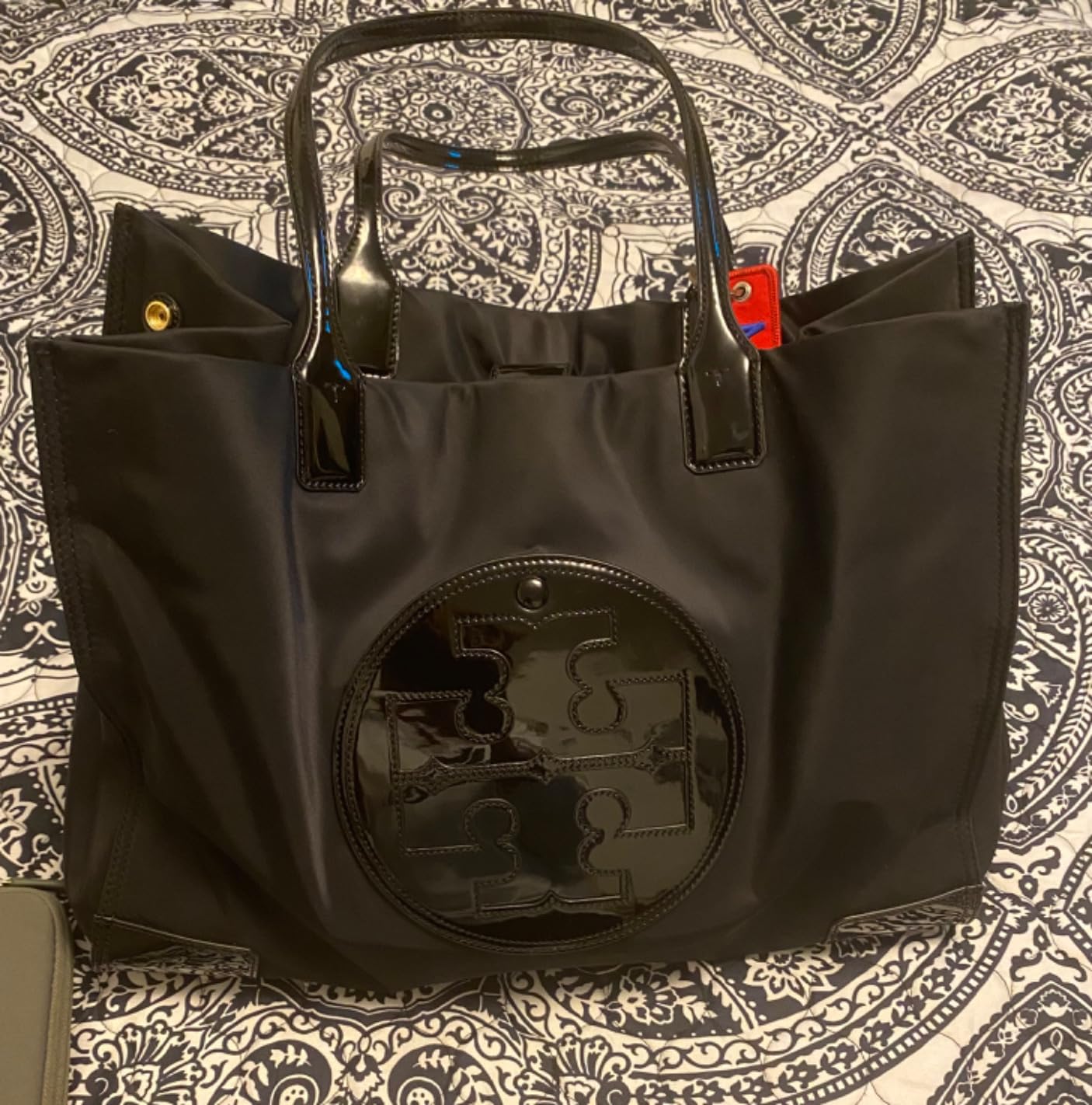 Tory Burch Women's Ella Tote customer photo 2