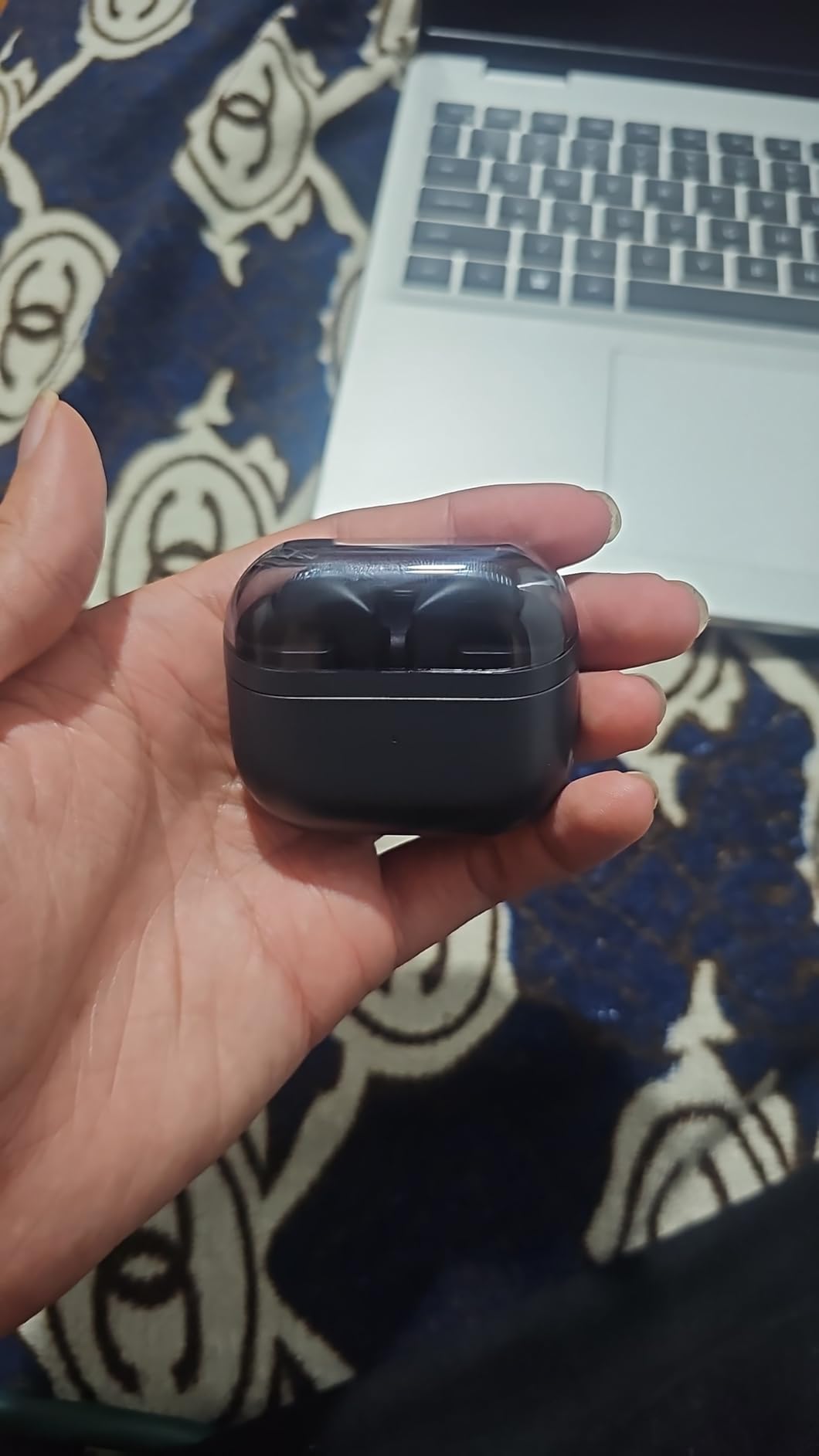 Galaxy Buds 3-FE (2025) True Wireless Bluetooth Earbuds, Active Noise Cancellation, Clear Calls, Long Lasting Battery, Hands Free AI, Latin American Stock SM-R420NZKALTA - (Black) customer photo 1