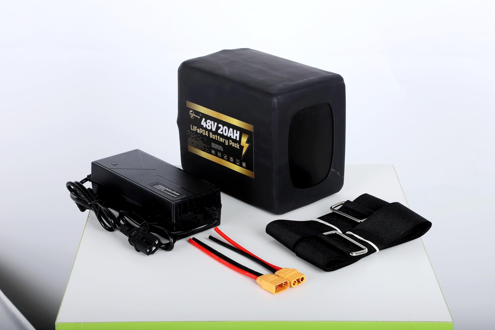 48V 52V 20AH 25Ah LiFePO4 Lithium Battery Pack with 40A BMS for 0-1000W Motor(48V 20AH,0-1000W) customer photo 2