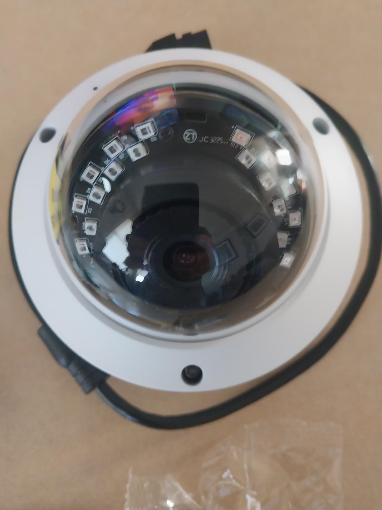 UNILOOK 4MP PoE IP Dome Camera, Wired IP Security Camera Outdoor Indoor, 100ft Night Vision, Microphone, IK10, IP66 Waterproof, 2.8mm Wide Angle Lens, Not PTZ, NDAA Complaint (Black) customer photo 1