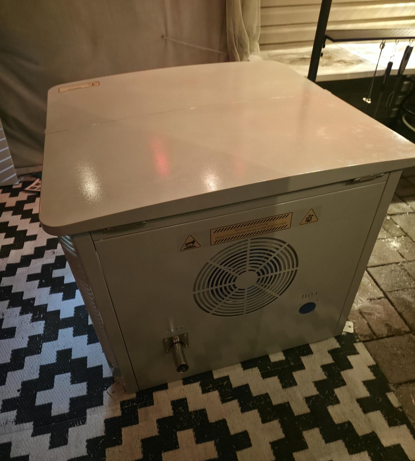 Hudson Generator Box, SD Aluminum Generator Enclosure with Ventilation, Heat Dissipation & Reduce Noise, Accommodates The Maximum Size of 39.4