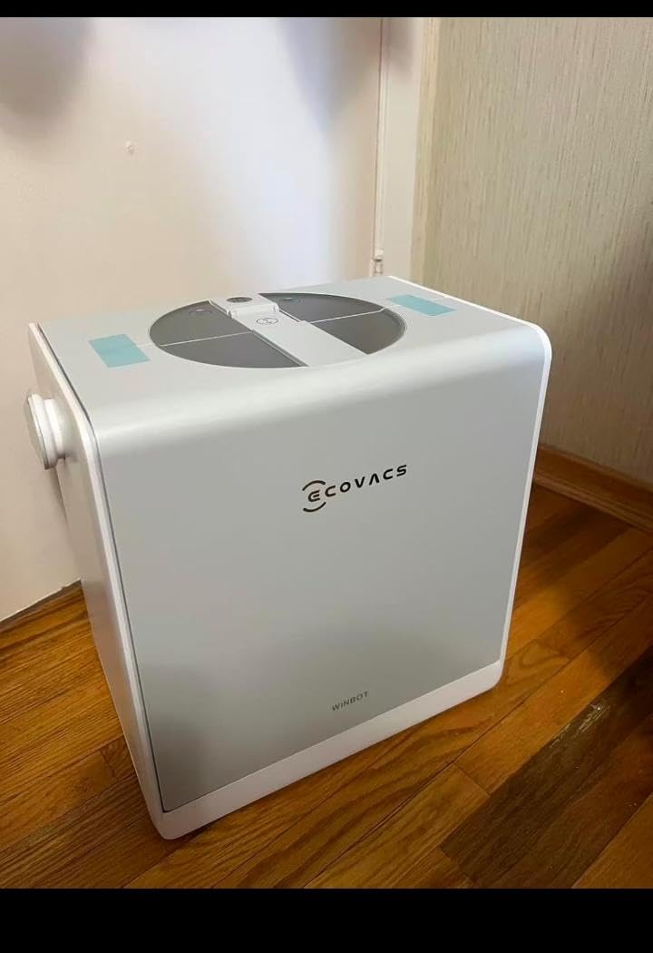 ECOVACS WINBOT W2S Omni Window Cleaning Robot, 6-in-1 Multifunction Station | 8000 Pa Suction, TruEdge Cleaning, Triple Wide-Angle Spray, Dual Power Modes, 12-Level Safety System customer photo 1