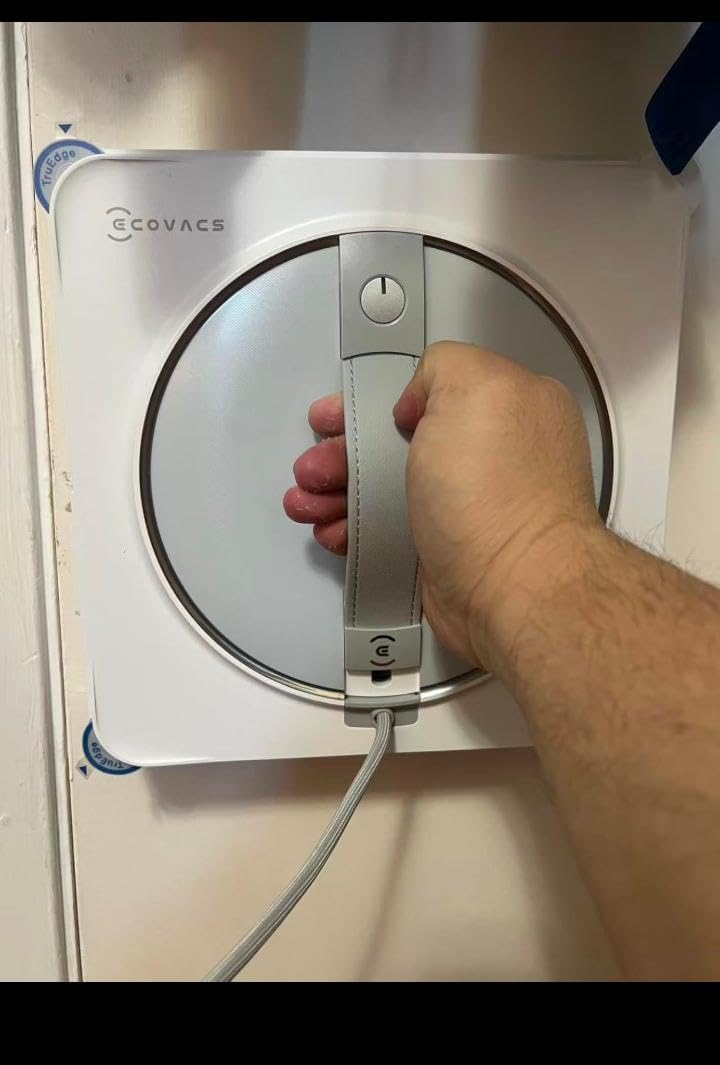 ECOVACS WINBOT W2S Omni Window Cleaning Robot, 6-in-1 Multifunction Station | 8000 Pa Suction, TruEdge Cleaning, Triple Wide-Angle Spray, Dual Power Modes, 12-Level Safety System customer photo 2