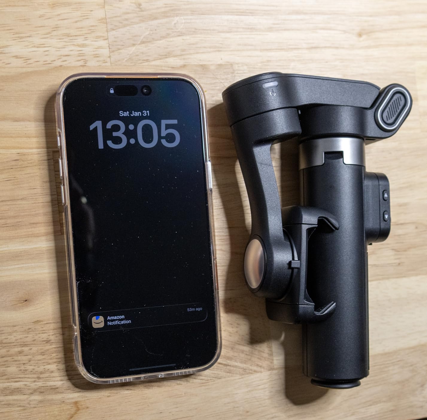 AOCHUAN Smart X3 360 Pan Rotation Gimbal Stabilizer for iPhone, Magnetic Remote Control, 3-Axis Stabilizer w/Built-in Extension Rod & One-Touch Open Tripod, Foldable Phone Gimbal for Vlogging, Travel customer photo 1