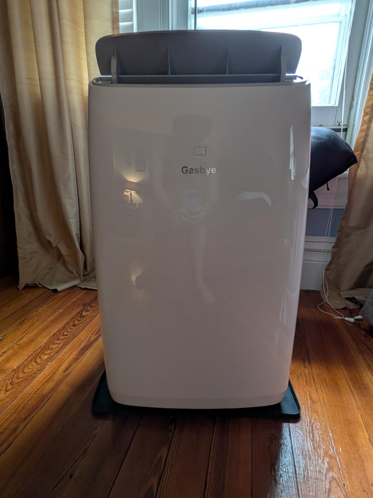 Gasbye Dual Hose Portable Air Conditioner, [2026 Upgraded] Full DC Inverter Compressor, Energy-Saving 13.0 CEER, Low Noise (45dB), Cools Room up to 550 Sq.Ft., Backlit Remote Control, 15,000BTU, White customer photo 2