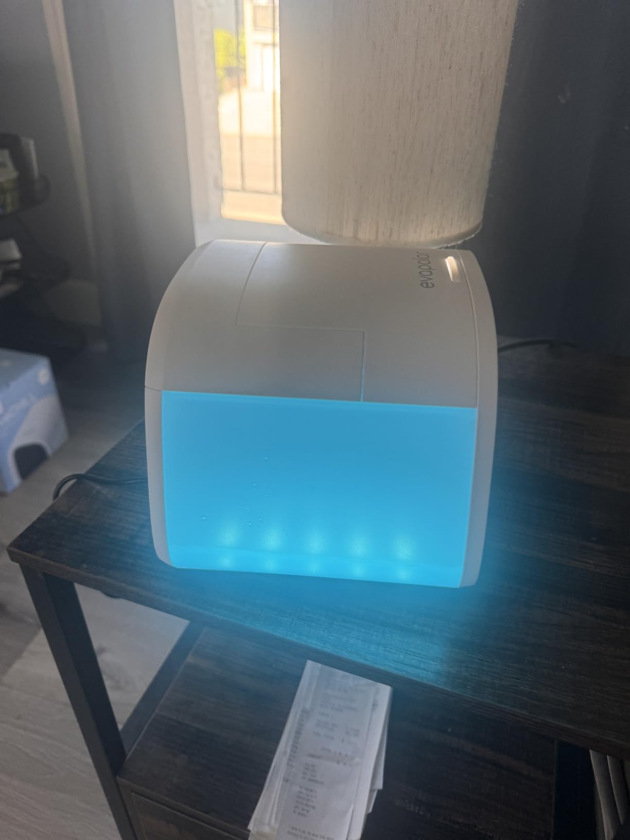 Evapolar Portable AC Unit- Small Personal Air Conditioners - Mini Evaporative Air Cooler for Desk and Camping - Swamp Cooler - Evachill, Lavanda customer photo 1