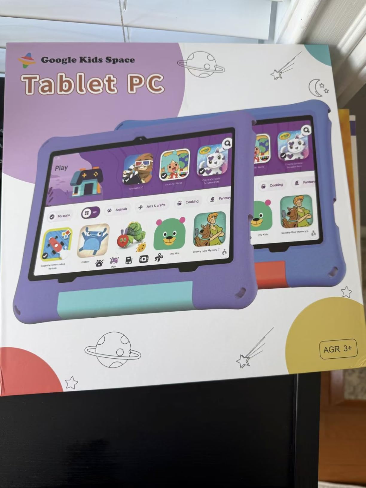 aiprotablet Kids Tablet, Android 16 Tablet for Kids 10 inch Octa-Core 2.2GHz with Case, 30GB RAM 64GB ROM, 2TB Expand, Parental Control, Dual Camera, BT, WiFi, with Keyboard Mouse Stylus, Gift (Pink) customer photo 1