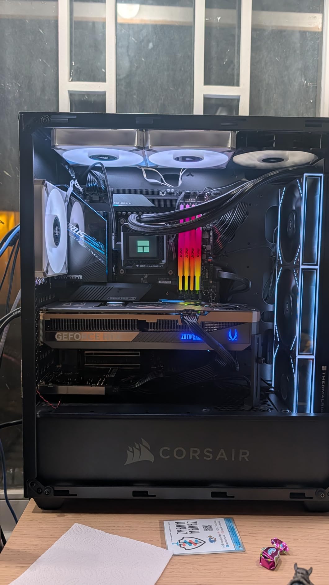 ZOTAC Gaming GeForce RTX 5080 Solid CORE OC DLSS 4 16GB GDDR7 256-bit 30 Gbps PCIE 5.0 Gaming Graphics Card customer photo 1