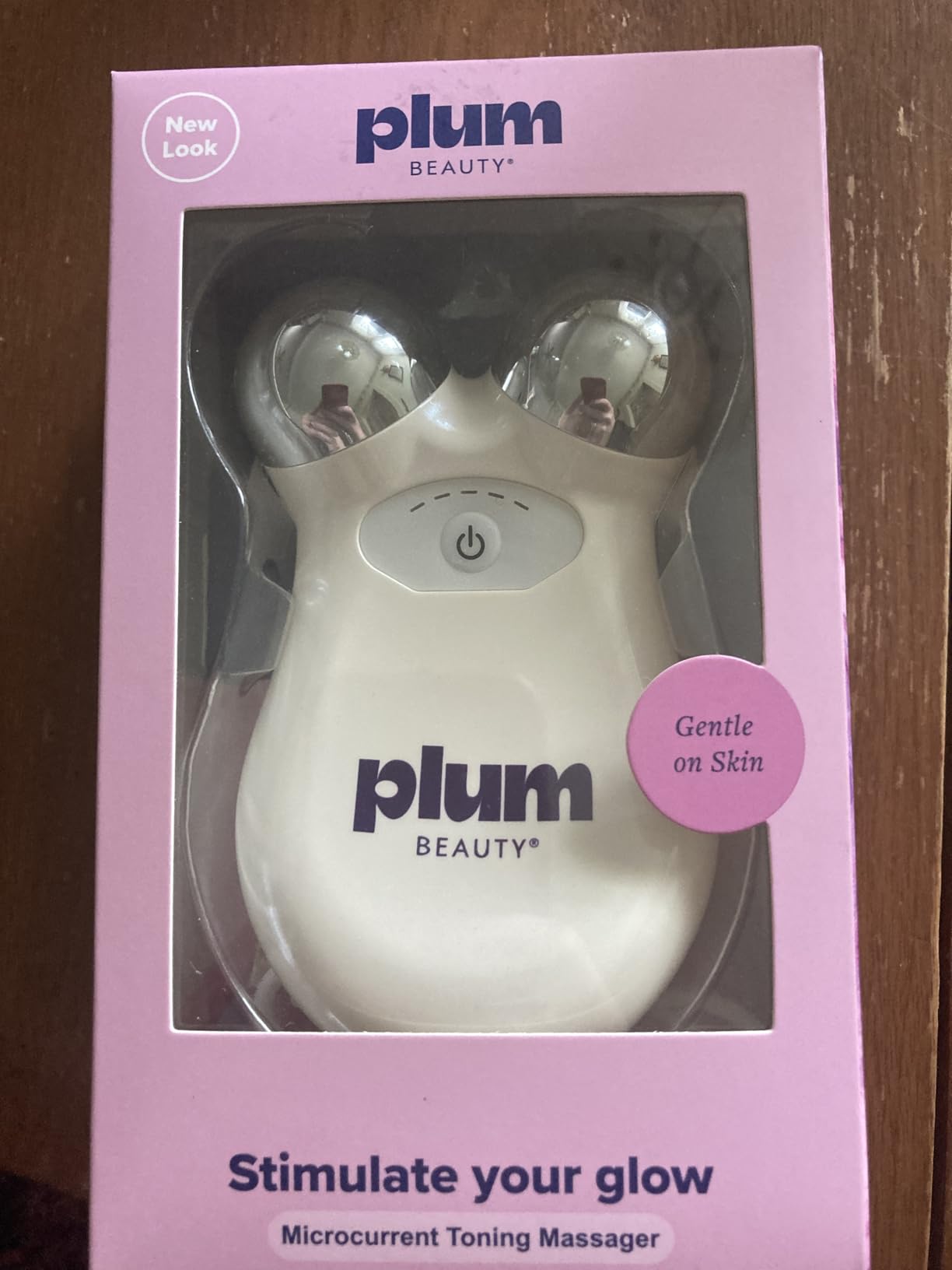 Plum Beauty Microcurrent Toning Device - Skin Tightening & Face Contour Massager, Self-Care Gifts for Women customer photo 1