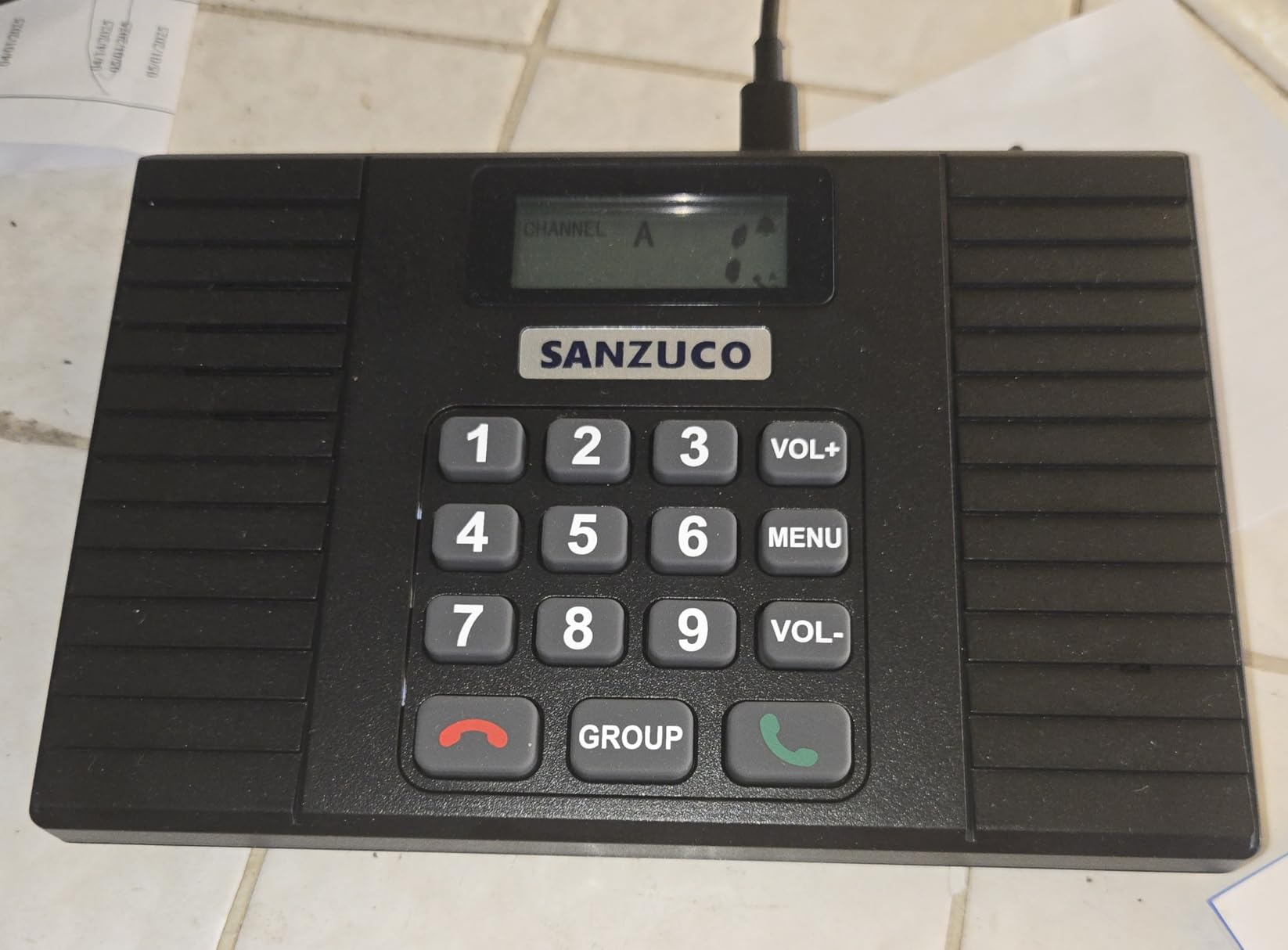 60D Intercoms Wireless for Home, 18 Channel Hands-Free Intercom System for House, Full Duplex 1400ft Multi-Floor Home Intercom System for Business with Group Call, Auto Answer (9 Stations) customer photo 1