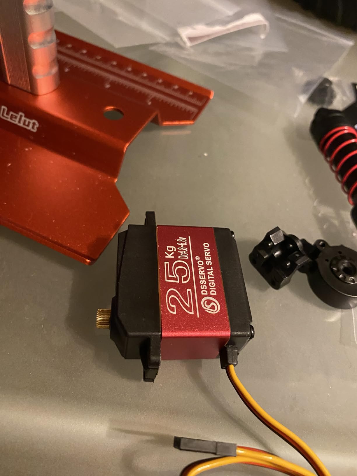 RC Servo, 40kg High Torque High Speed Waterproof Digital Servo Motor, Stainless Steel Gear for RC Models customer photo 1