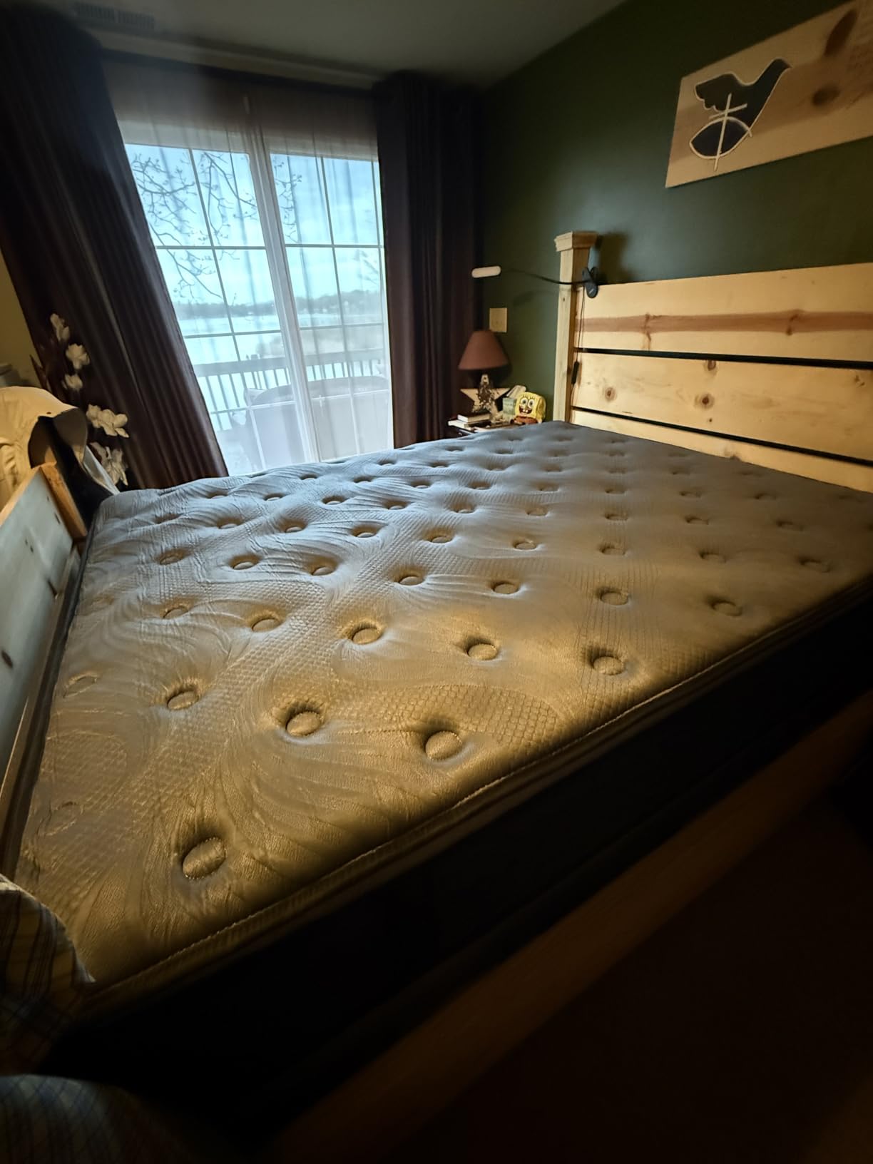 Extra Firm Queen Mattress 14 inch, Cooling Hybrid Mattress in a Box with 5-Zone Support, Luxury Hotel-Collection Design, Enhanced Back & Hip Support, Fiberglass-Free & CertiPUR-US, 365-Night Trial customer photo 1