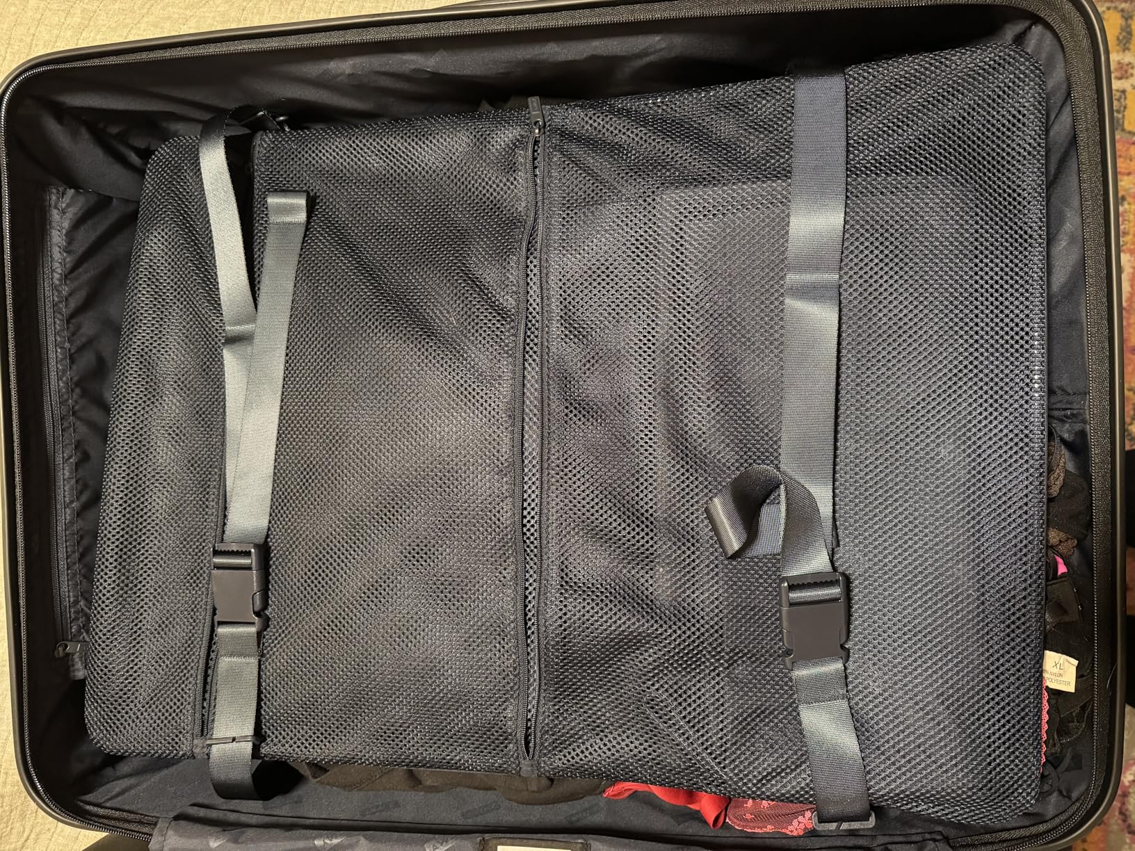 Away Amazon Exclusive Medium Checked Luggage - 26-Inch Lightweight Hardside Suitcase with Custom WhisperGlide 360 Wheels, Interior Compression System, TSA-Accepted Lock - Sky Blue customer photo 2
