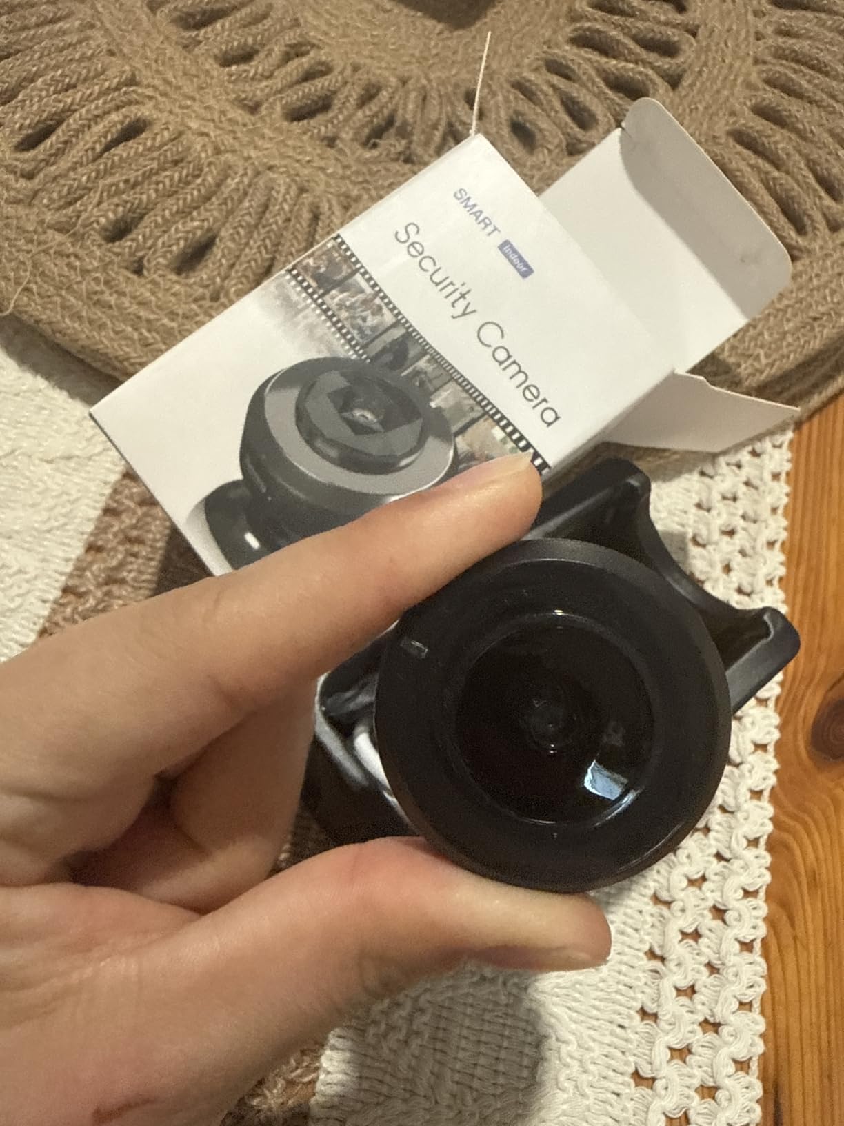 4K Indoor Security Hidden Camera: Mini Spy Camera for Home, Wireless Nanny Cam Works with WiFi & Free Cloud Storage, APP Control Smart Motion Detection for Baby/Pet/Nanny Surveillance(Deep Black) customer photo 2