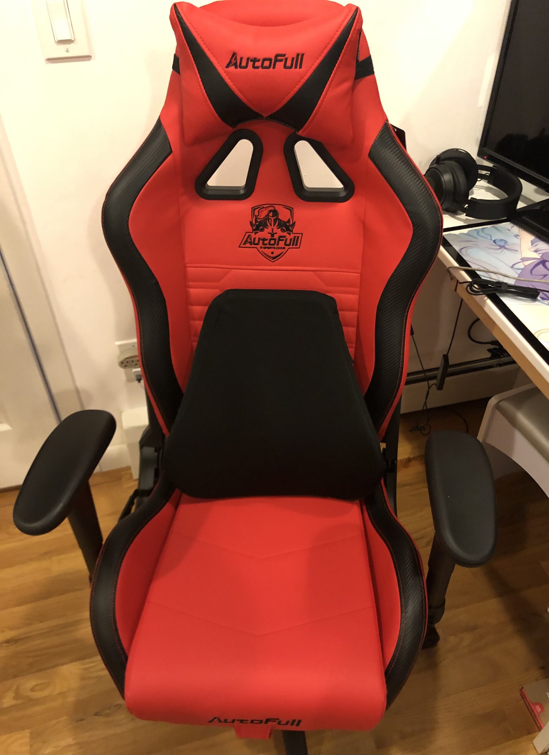AutoFull M6 Gaming Chair with Climate Control Massage - Ventilated & Heated Seat, 3rd-Gen Active Lumbar Support, 360 Degree Adjustable Armrests, Ergonomic Chair for Gamers & Home Office (Black) customer photo 2