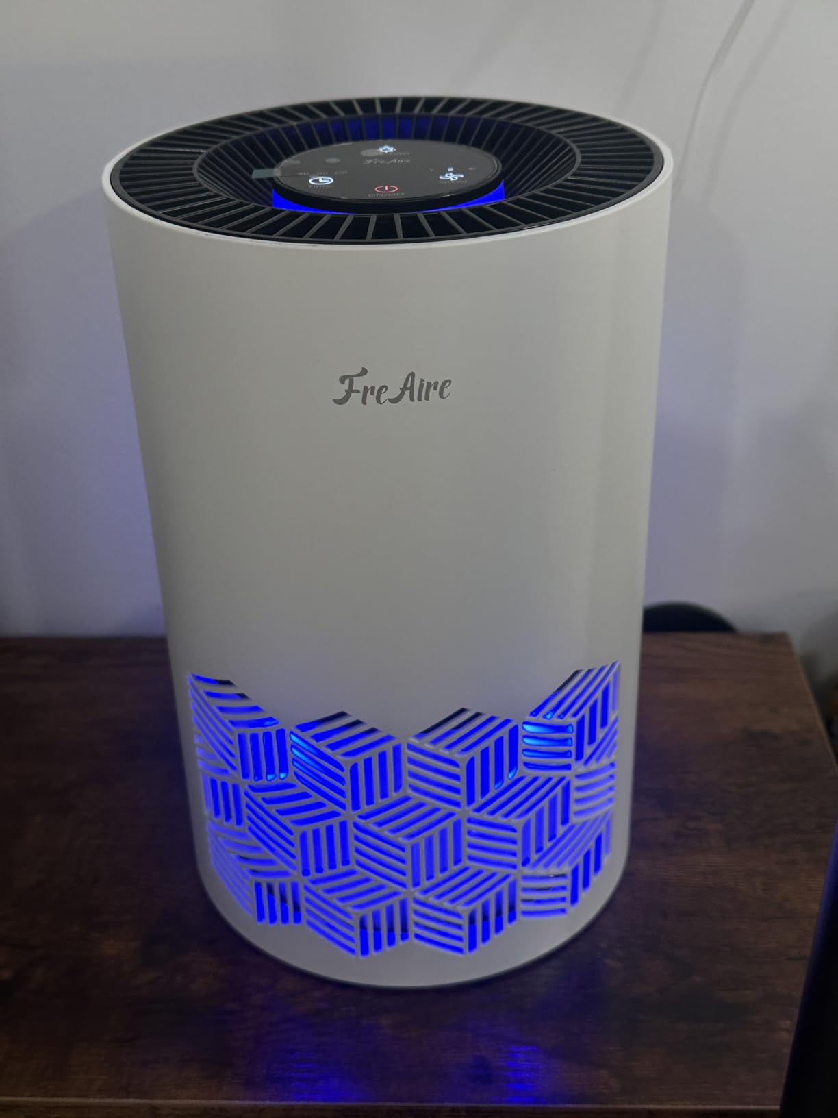 FreAire Air Purifiers for Bedroom Up to 1086 Ft², Air Purifiers for Home with Lights, HEPA Air Purifier Removes Dust Smoke Pollen Dander Smell, for Home/Pets/Bedroom customer photo 2